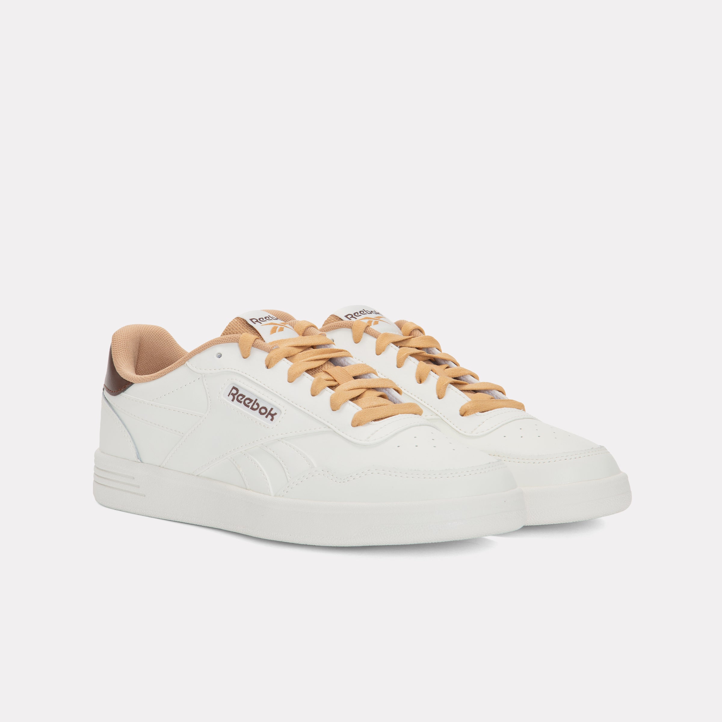 Reebok Unisex' Reebok Court Advance  In Chalk/Camel/Campusbrown M