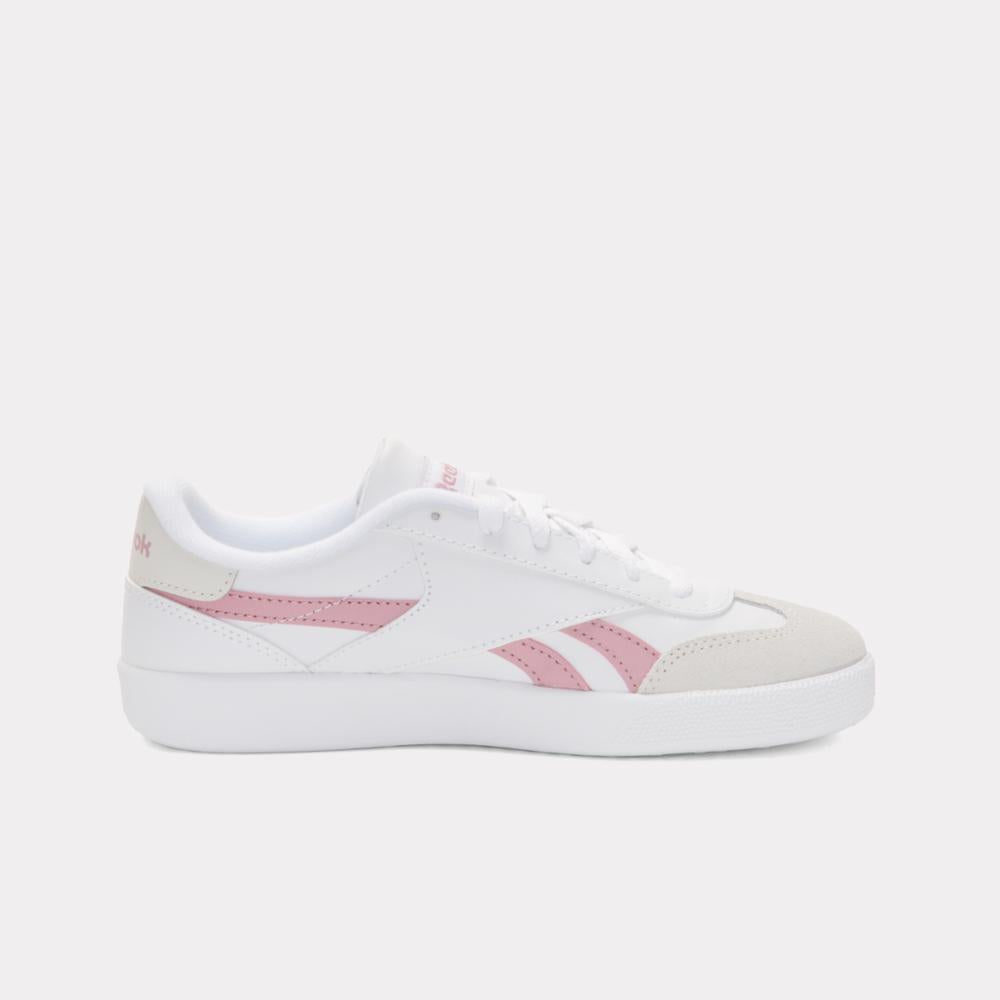 Reebok Women's Reebok Smash Edge   In White/Pink/White M