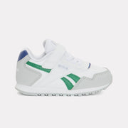 Reebok Kids' Reebok Glide Elastic Lace & Top Strap Infant  In White/Grey M