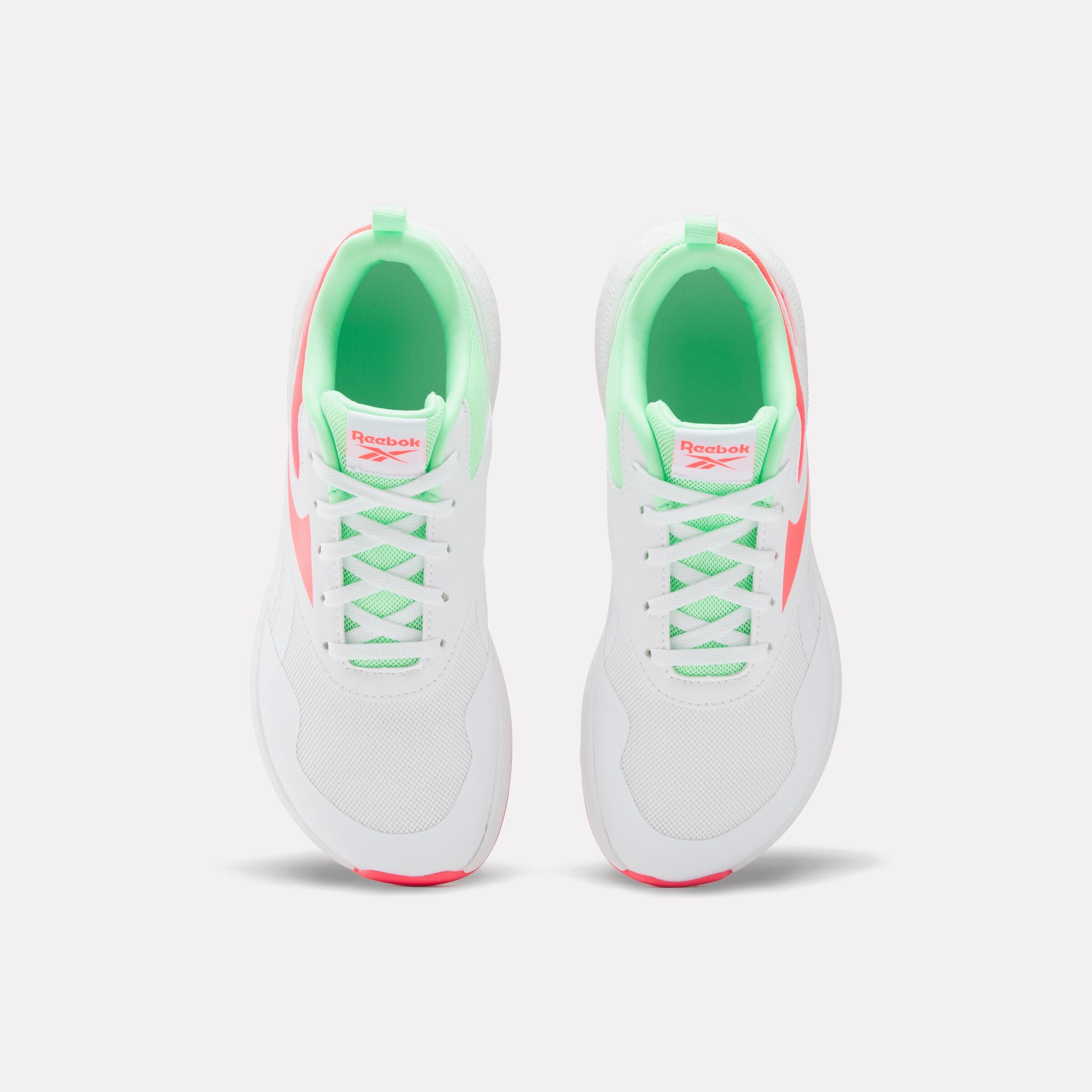 Reebok Girl's' Nano Play  M In White/Pinkblast/Greenglow