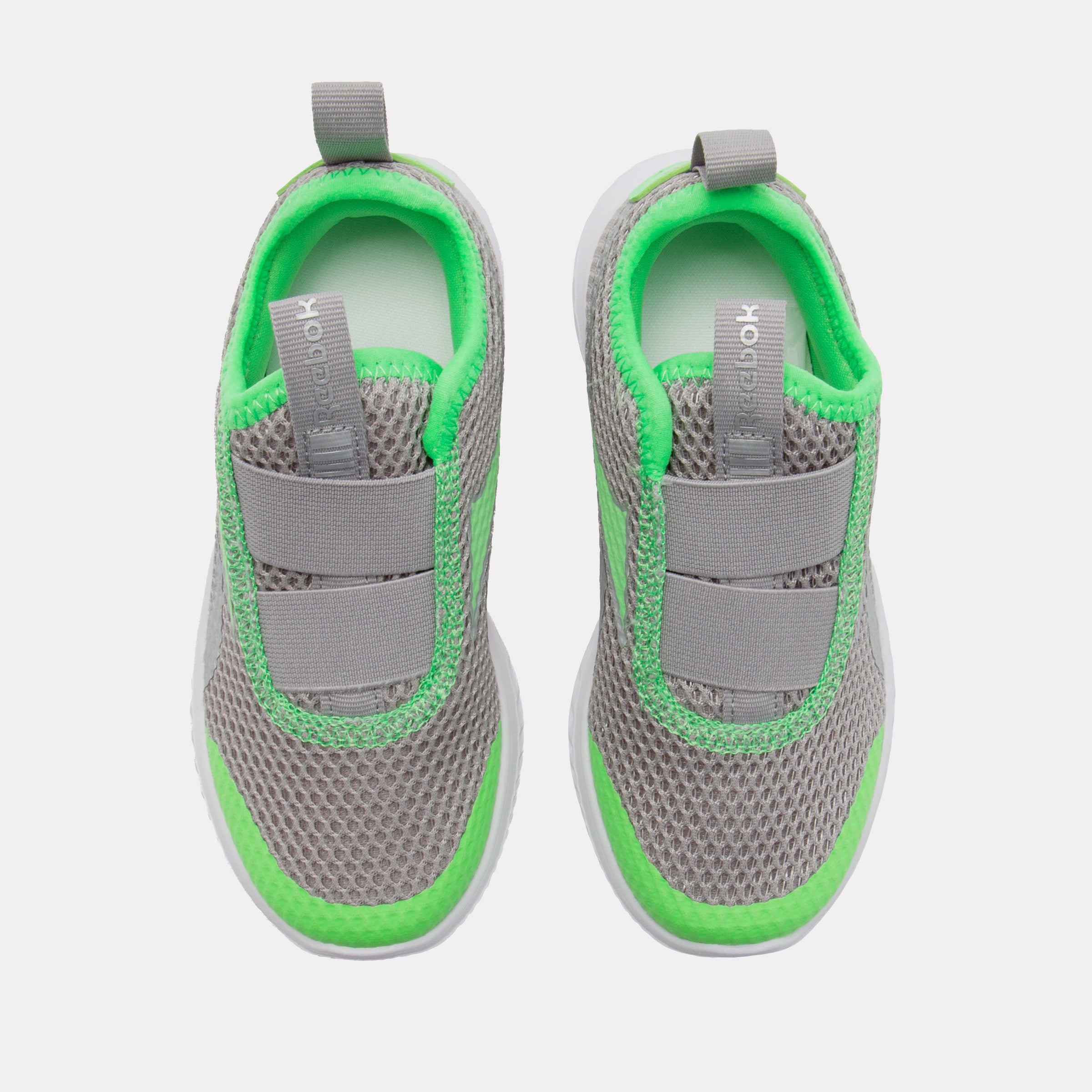 Reebok Boy's' Rush Runner Slip-On Kids  In Grey2 M