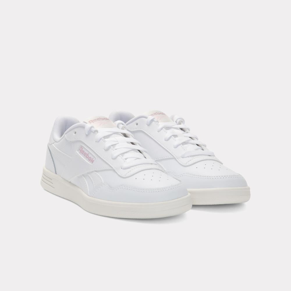 Reebok Women's Reebok Court Advance  In White Dusty Rose M