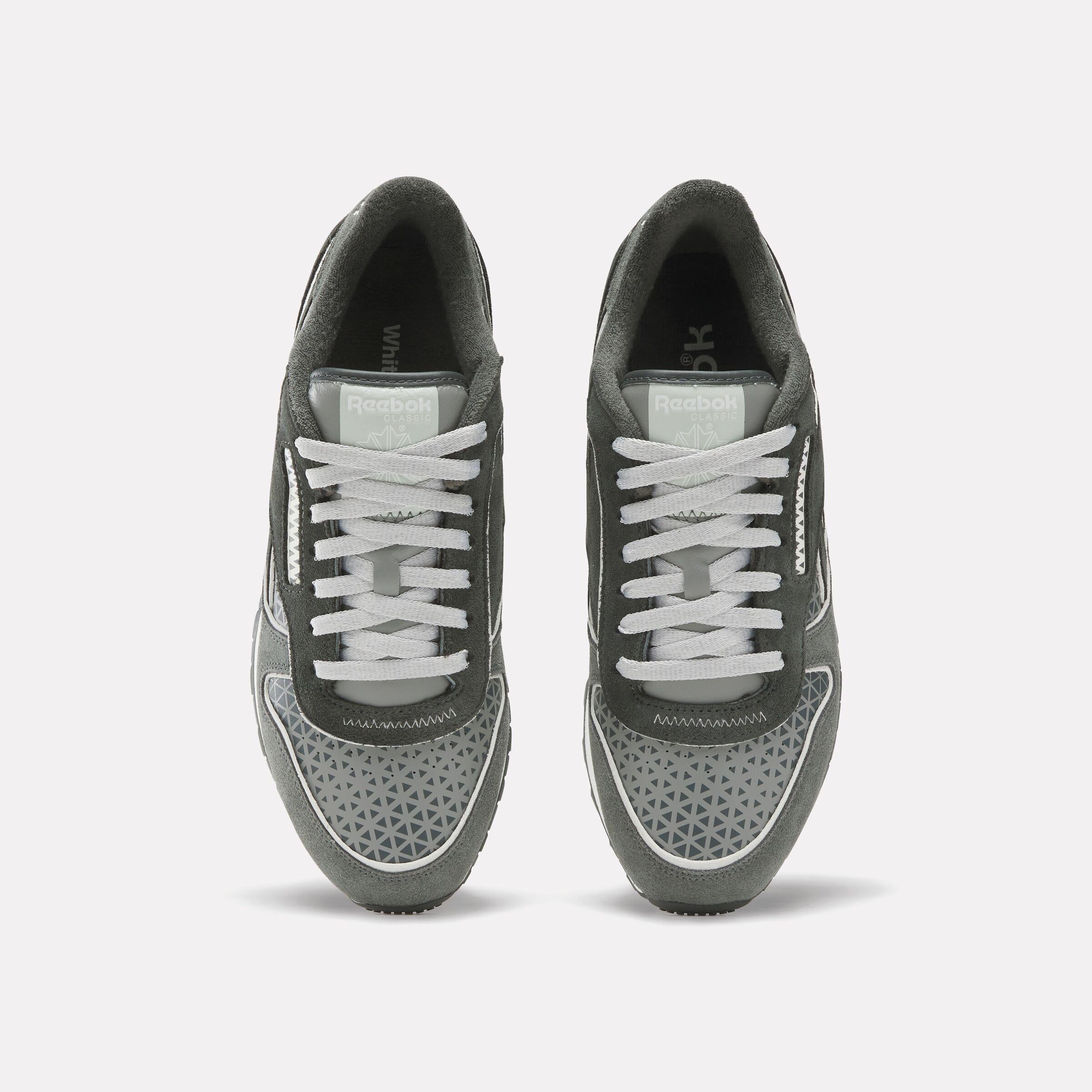 Reebok Footwear  Unisex' Classic Leather X White Mountaineering Hype Grey M