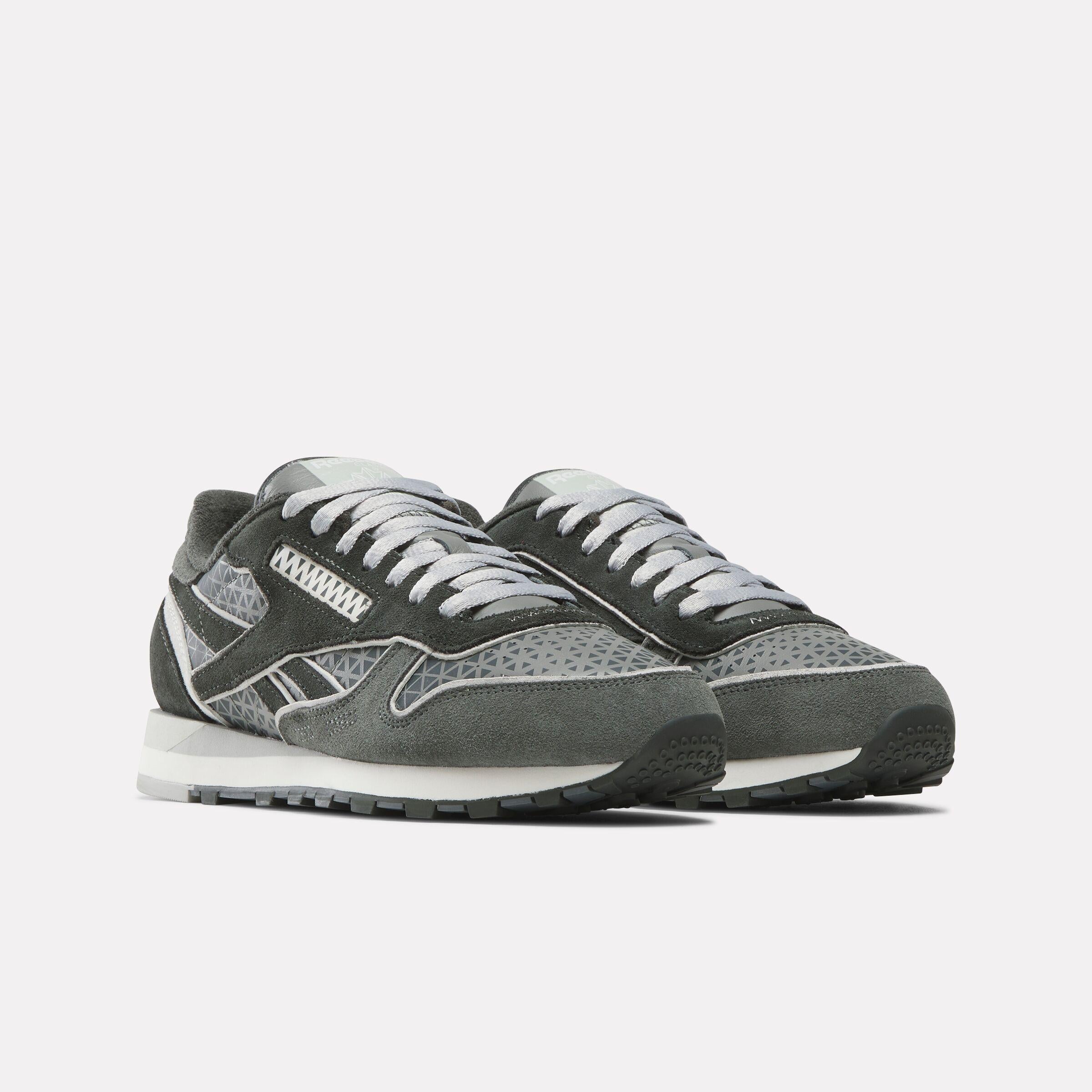 Reebok Footwear  Unisex' Classic Leather X White Mountaineering Hype Grey M