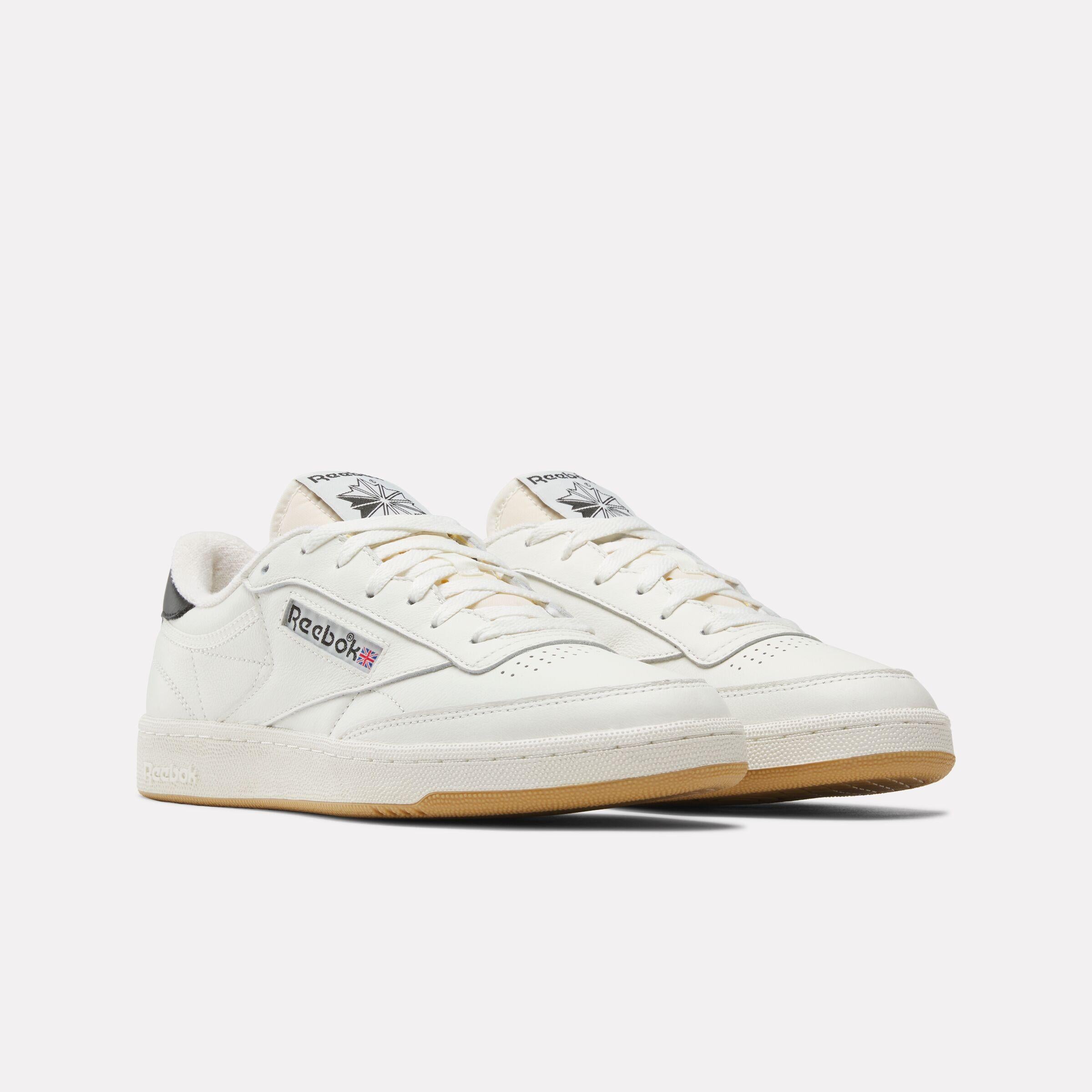 Reebok Unisex' Club C 85 Vintage  In Chalk/Black/Gum M