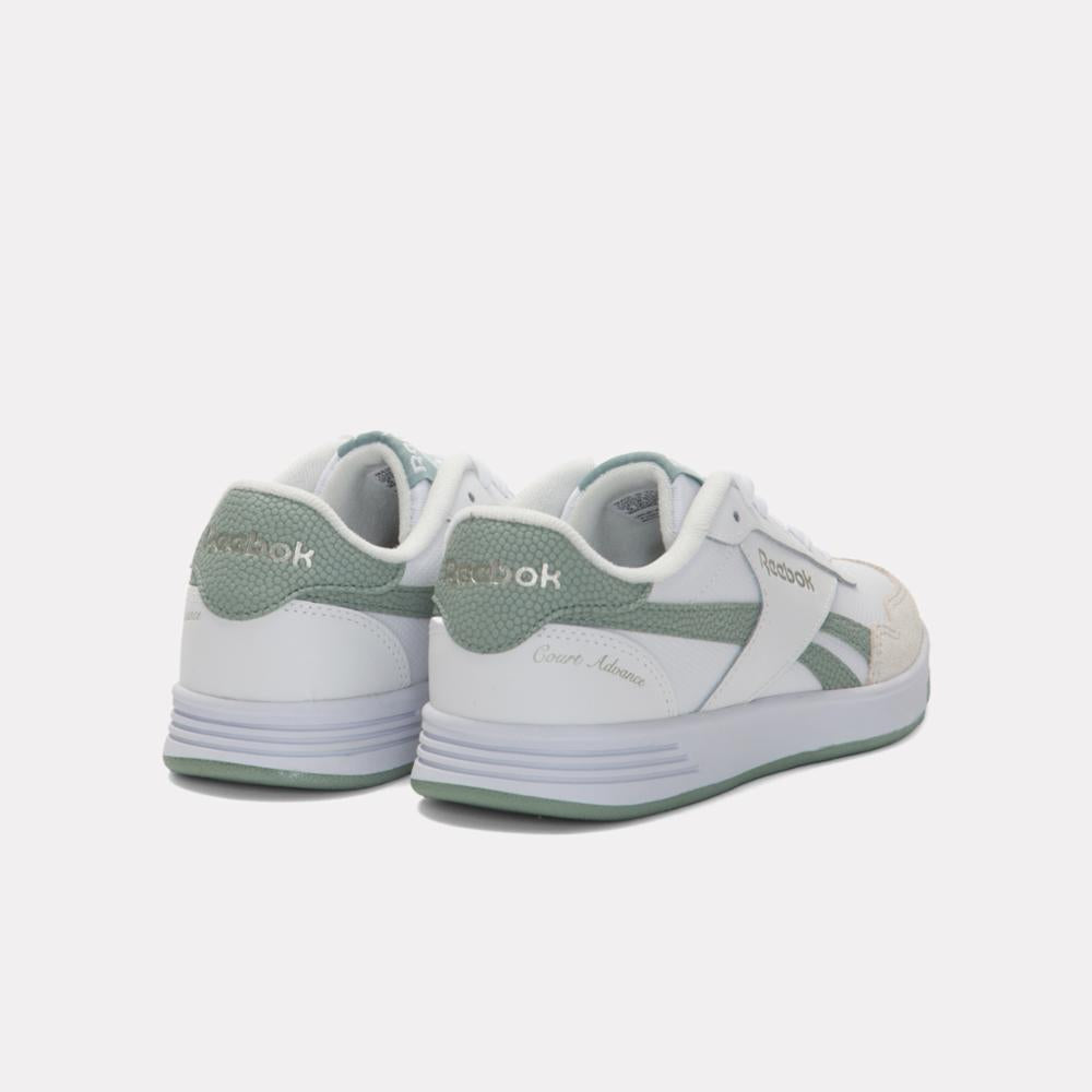 Chaussures Reebok pour femmes - Reebok Court Advance - Reebok Classics Core Ftw pour femmes - Blanc - Taille M