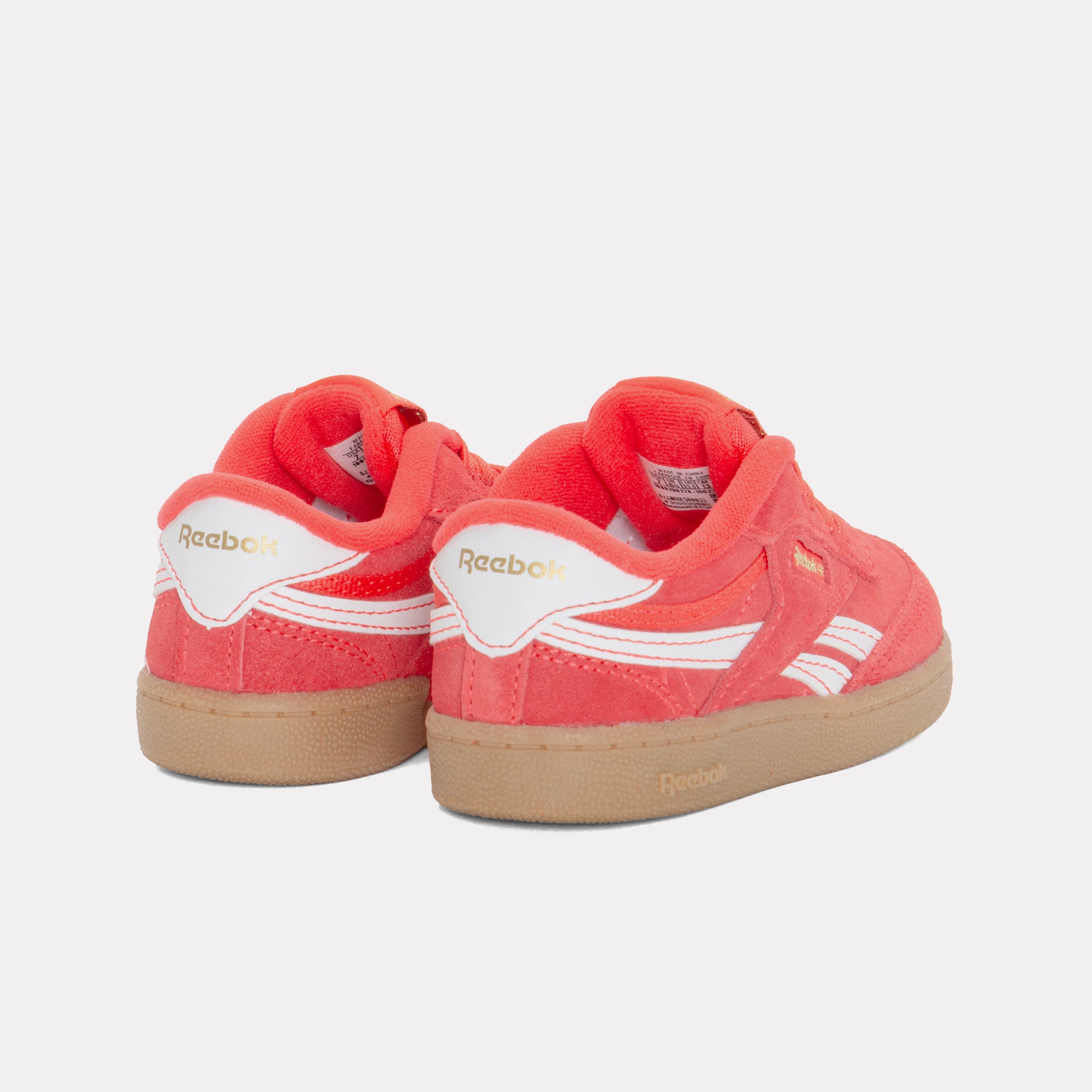 Reebok Kids' Club C Revenge Infant  In Energyred/Ftwrwhite/Goldmet M