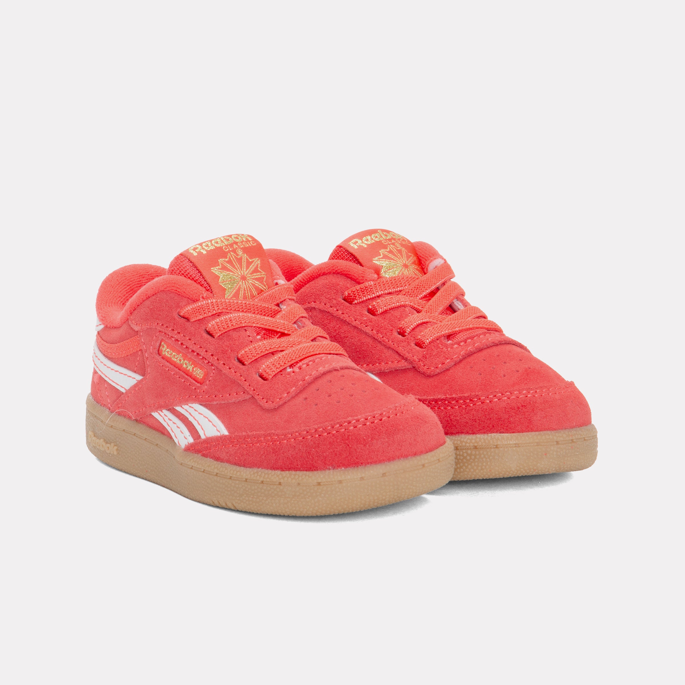 Reebok Kids' Club C Revenge Infant  In Energyred/Ftwrwhite/Goldmet M