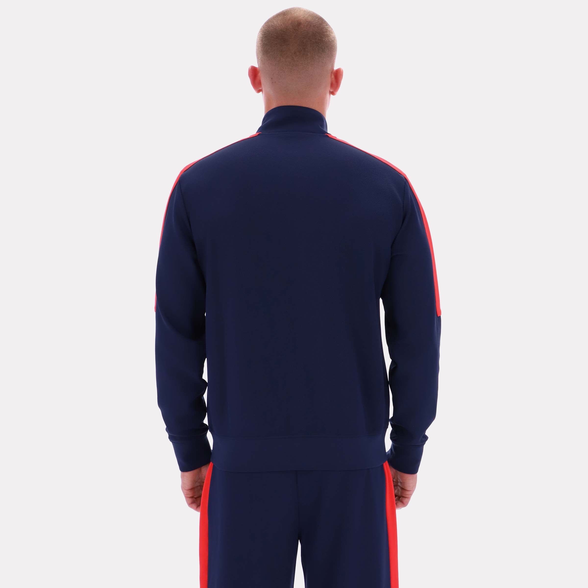 Reebok Men's Colour Block Track Jacket  In Navy