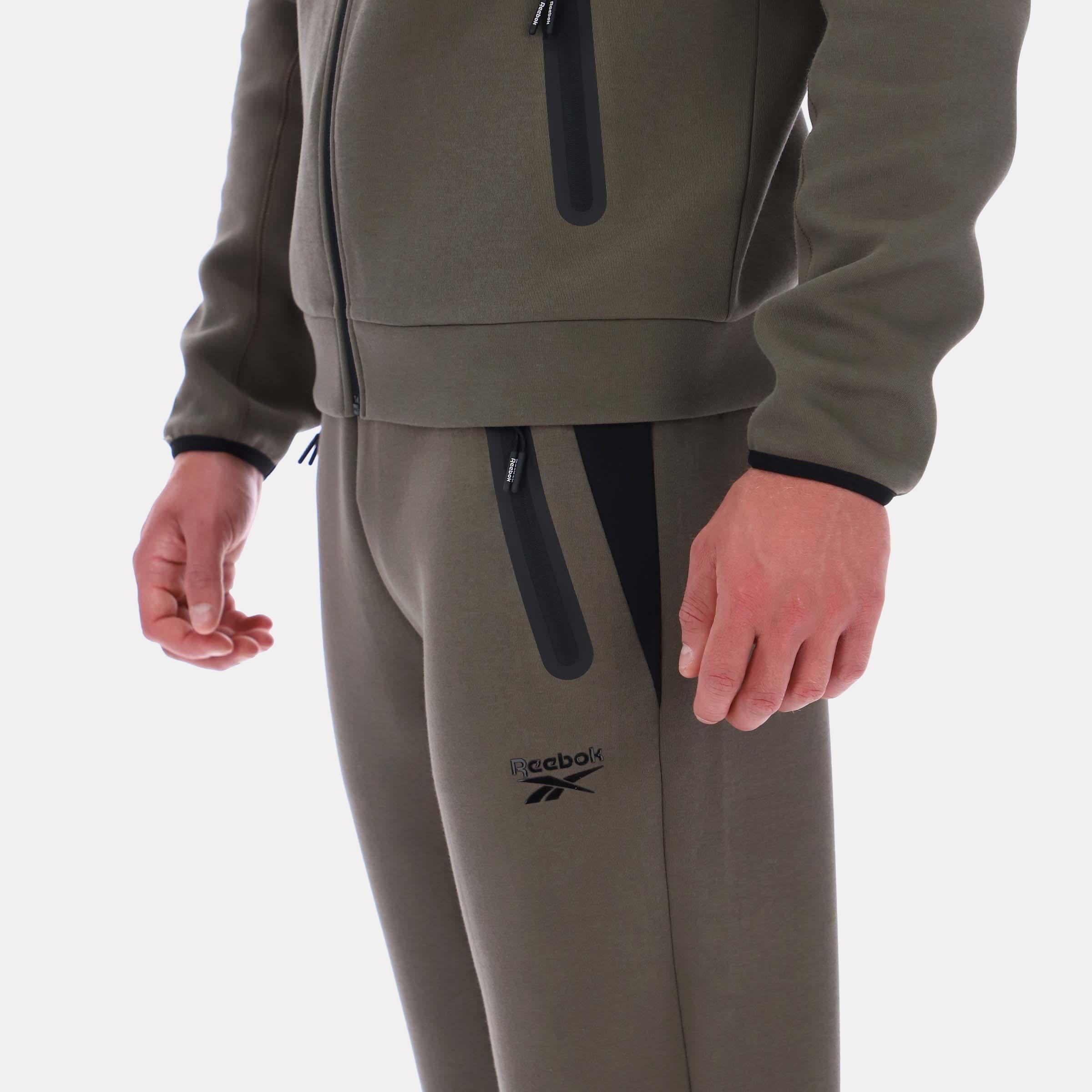 Pantalon de jogging classique Reebok pour homme, Reebok Classics App, vert, modèle standard