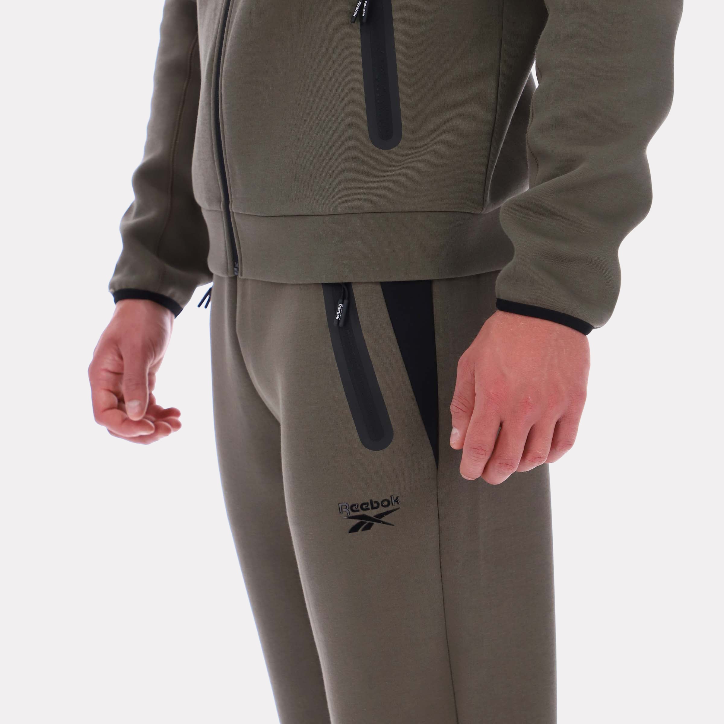 Pantalon de jogging classique Reebok pour homme, Reebok Classics App, vert, modèle standard