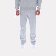Reebok Men's Luther Small Logo Open Hem Pant  In Light Grey Marl REG