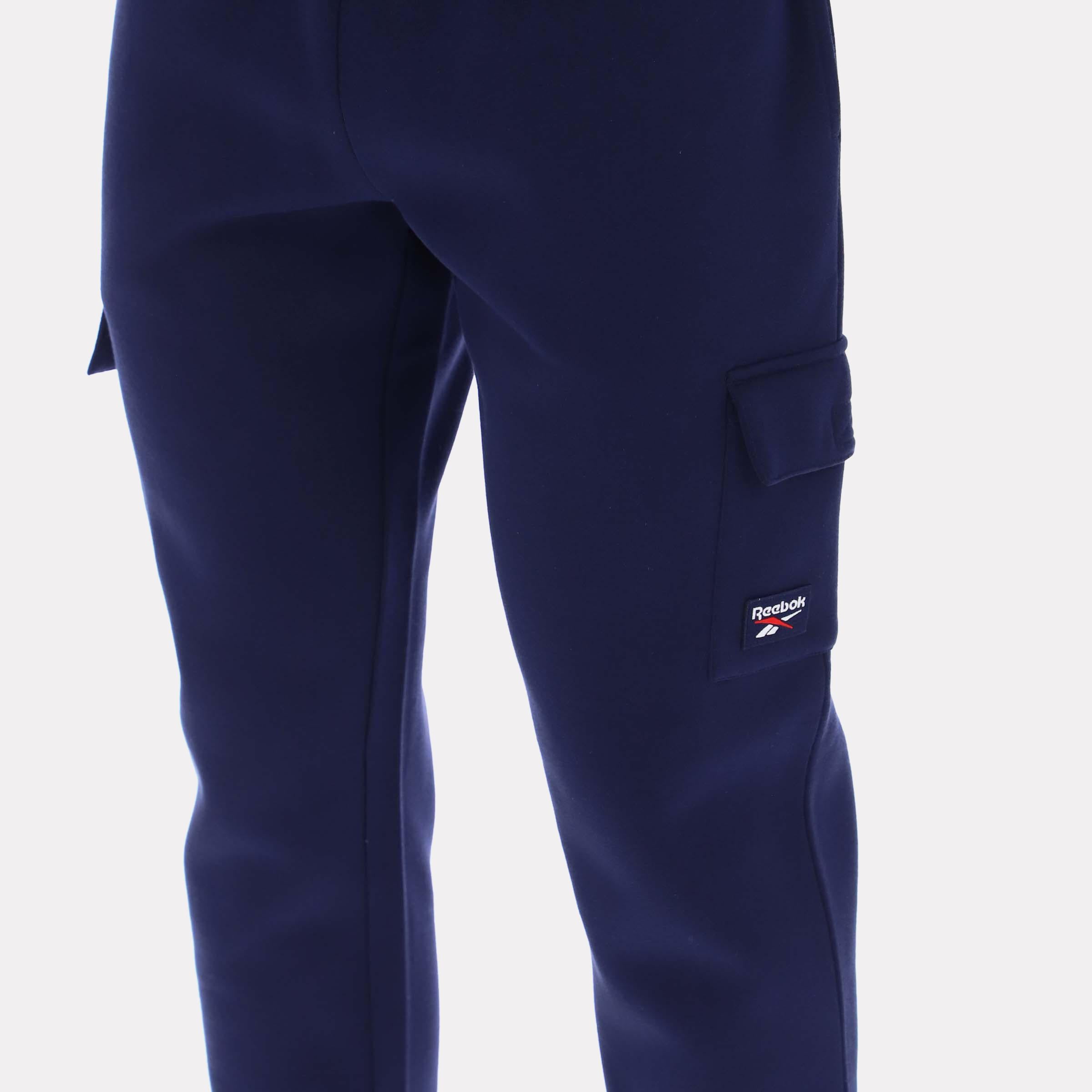 Reebok Men's Ford Cargo Pocket Cuffed Pant  In Navy REG