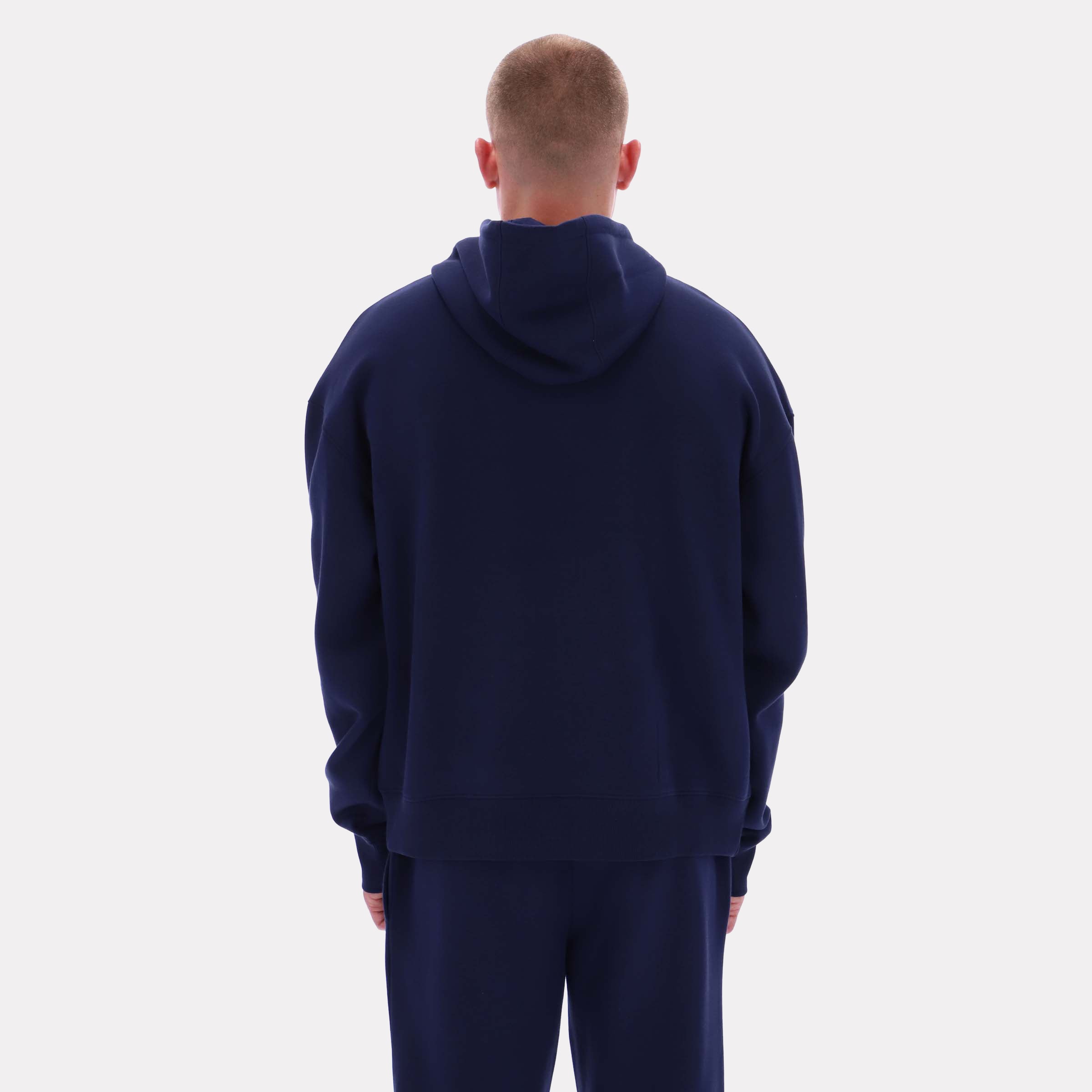 Reebok Men's Steff Vintage Hoody  In Navy REG