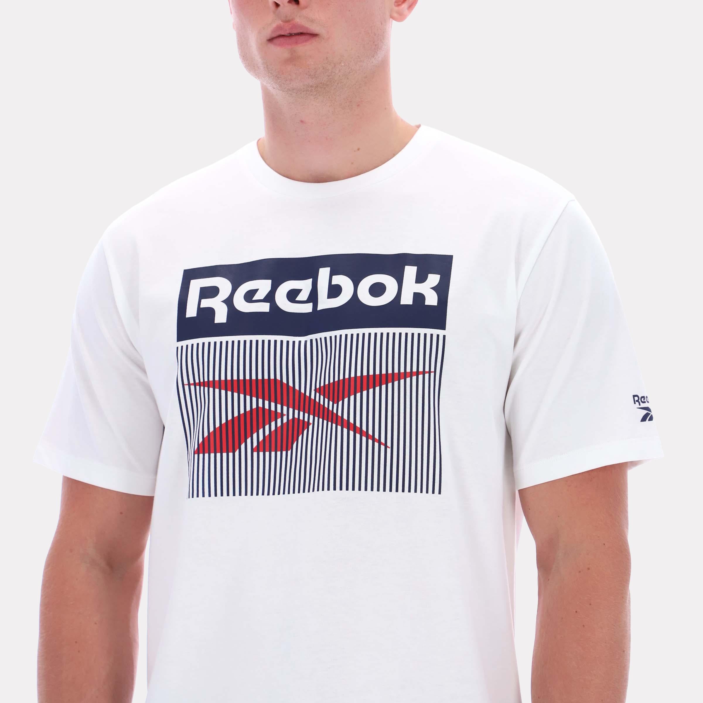 Reebok Apparel  Men's Rayland Ss Tee Reebok Classics App Men White Reg