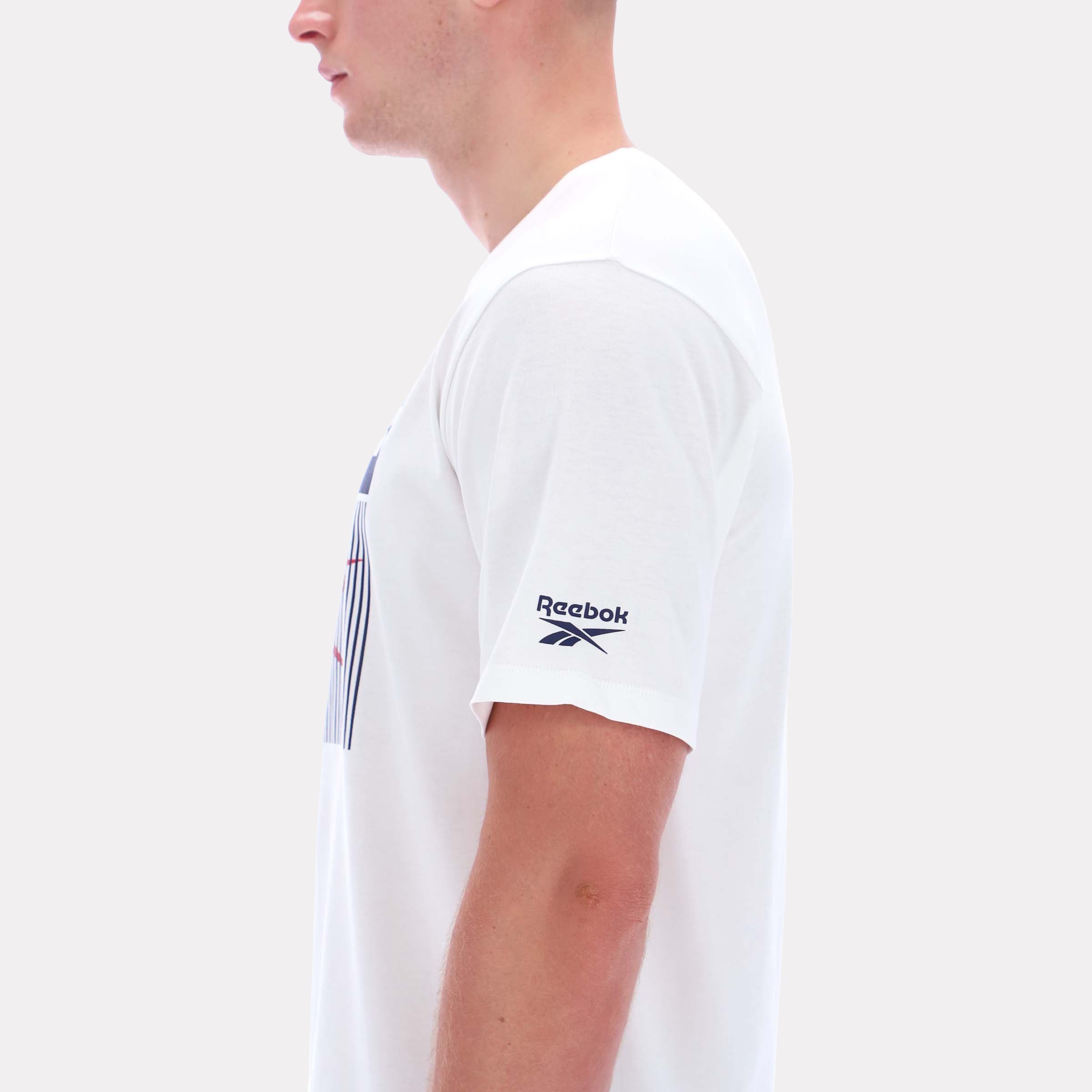 Reebok Men's Rayland Ss Tee  In White REG