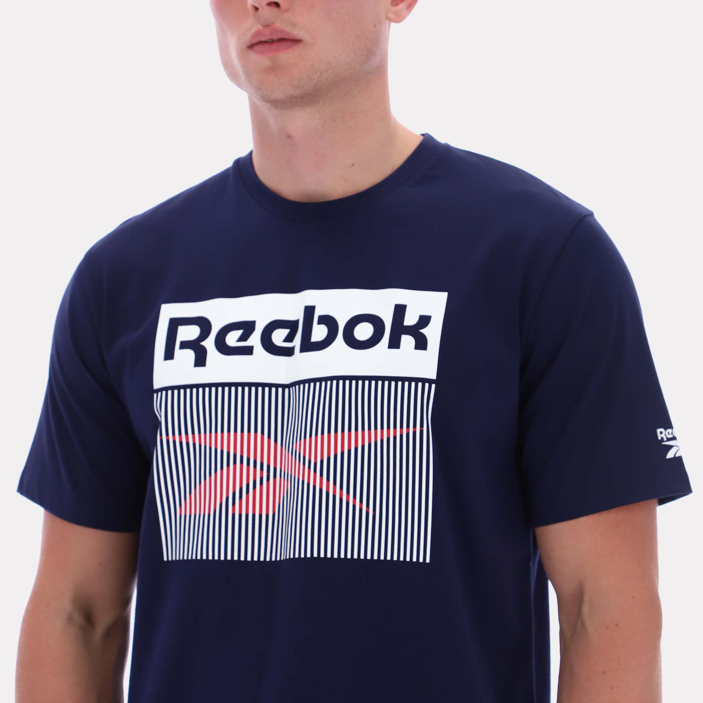 Reebok Men's Rayland Ss Tee  In Navy REG