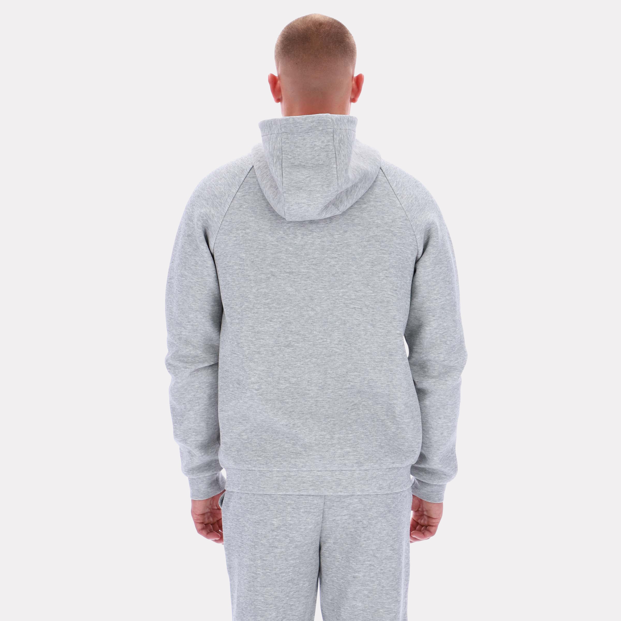 Reebok Men's Core Zip Through Hoody  In Grey REG