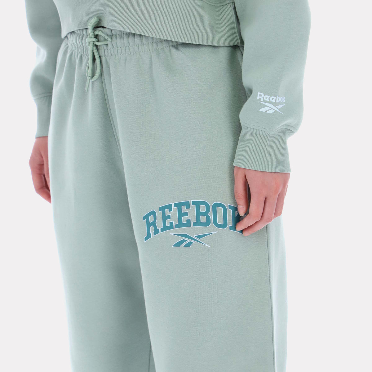 Pantalon de jogging universitaire rose pour femme Reebok Apparel Reebok Classics App pour femme Vert Reg