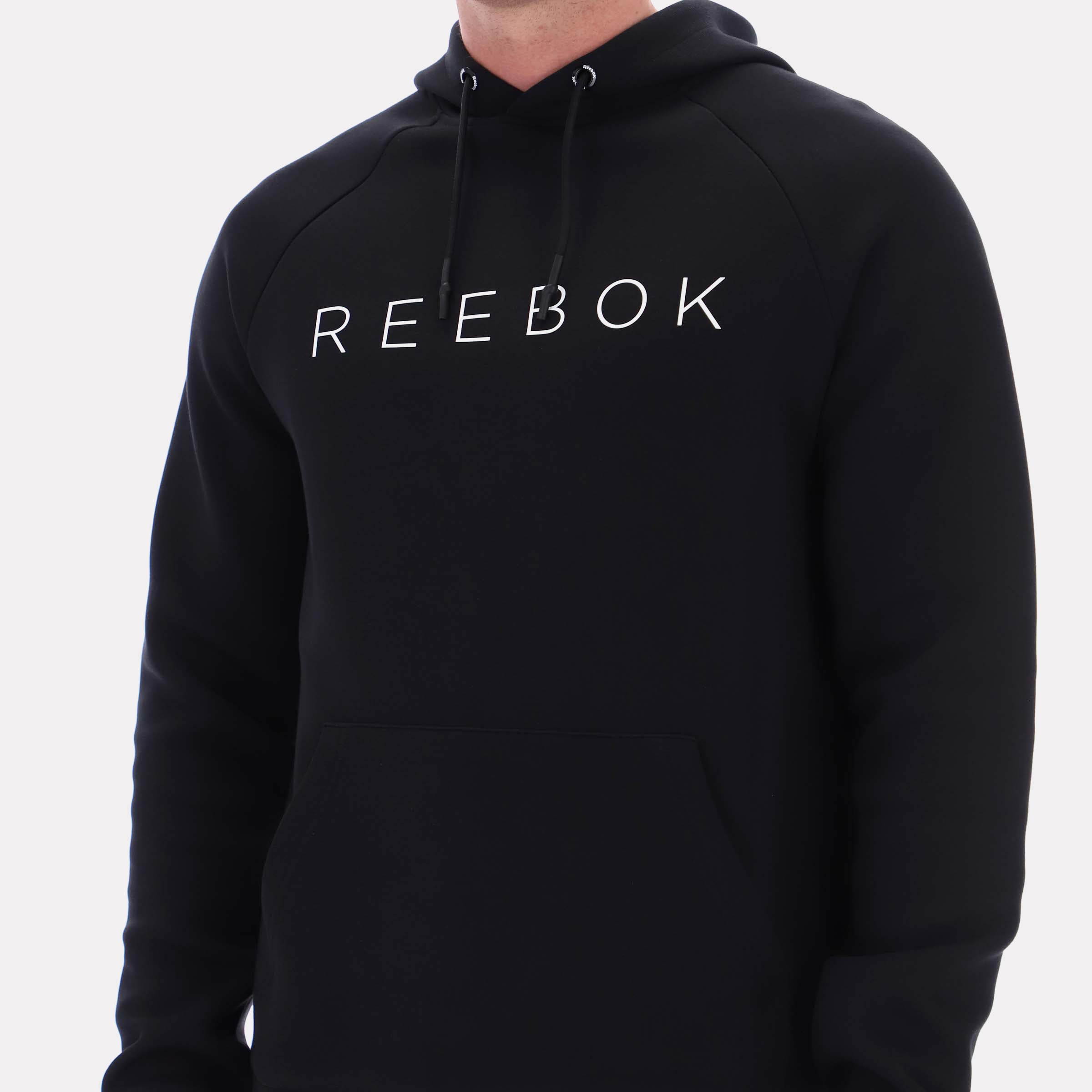 Reebok Men's Core Overhead Hoody  In Black REG
