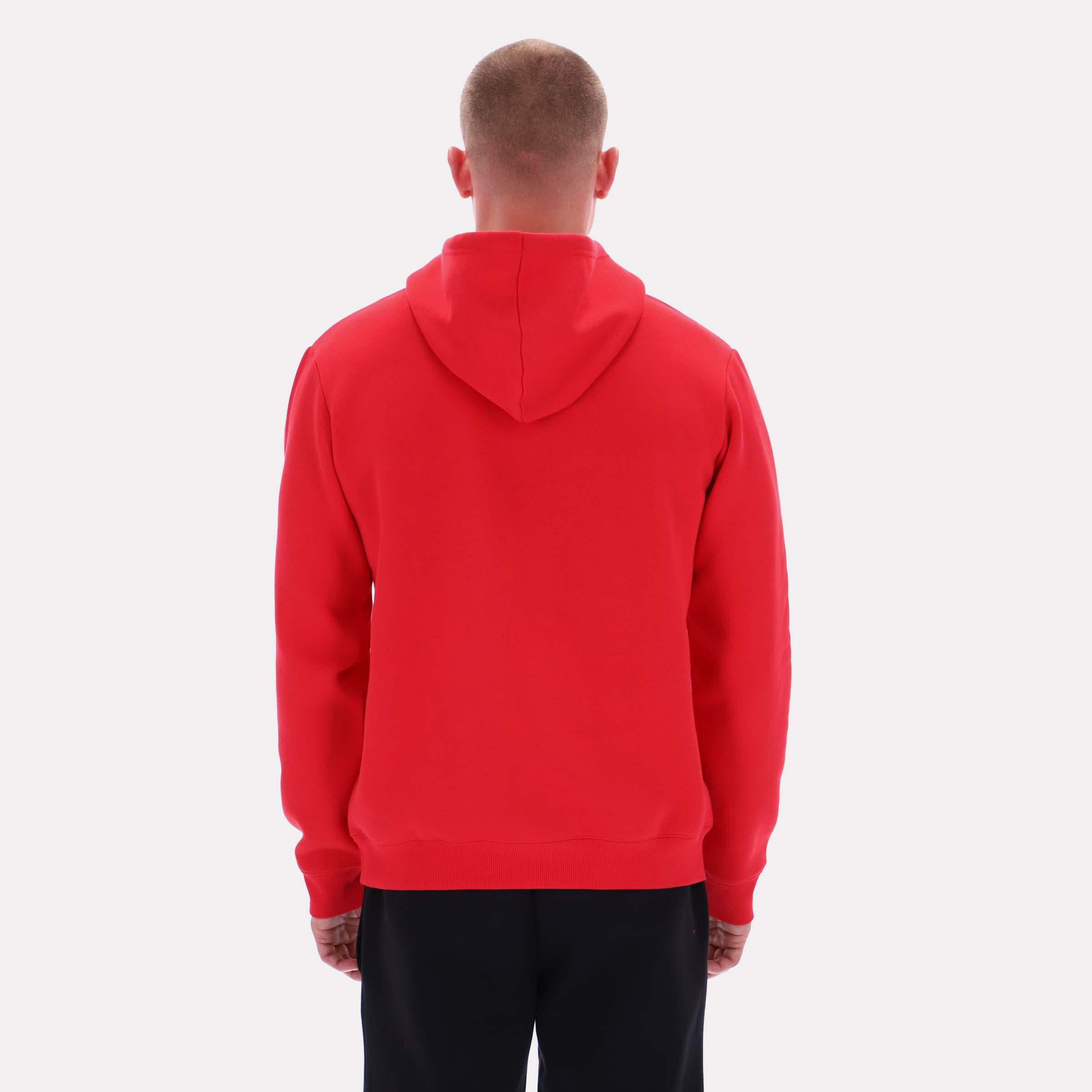 Reebok Apparel  Men's Noah Small Logo Hoody Red Reg