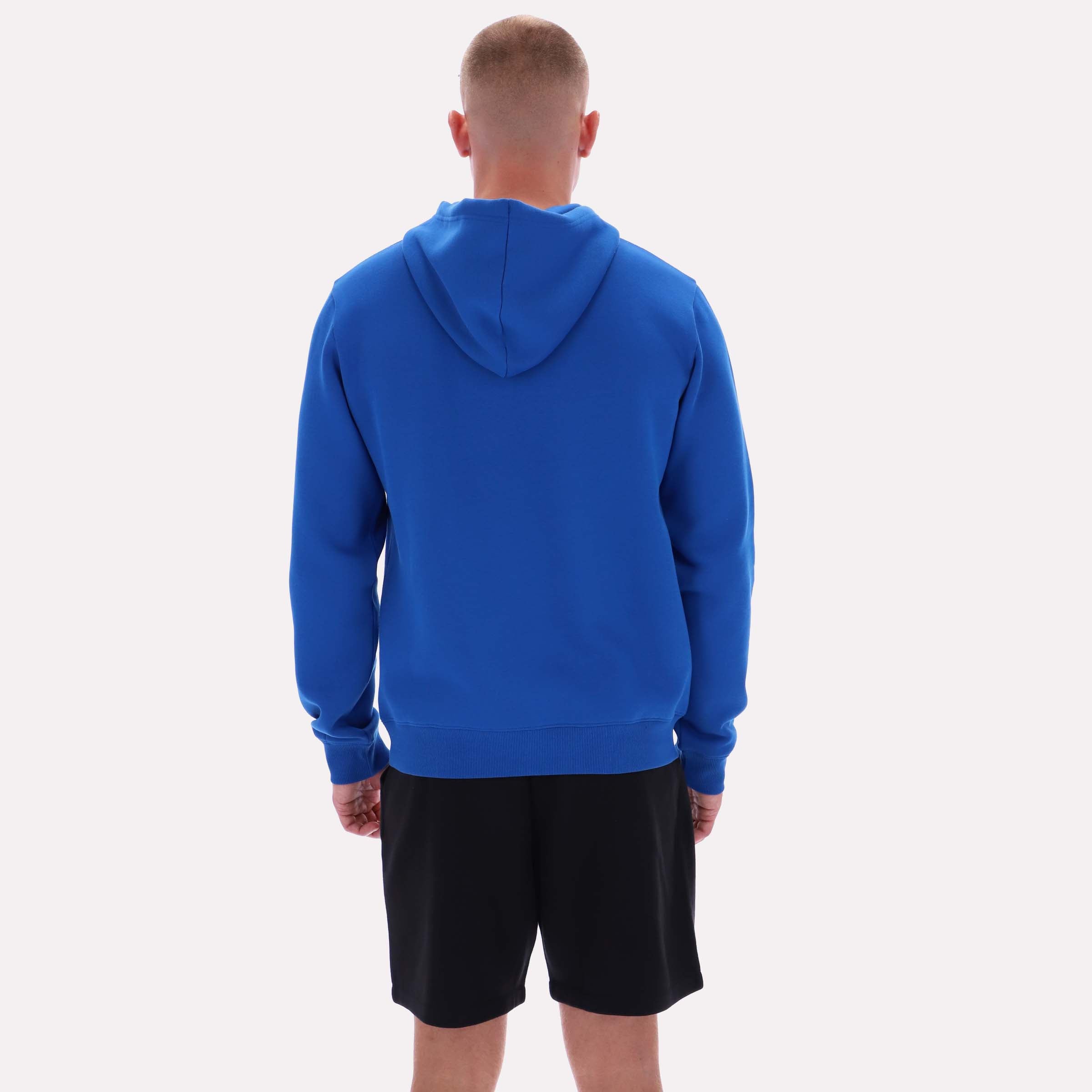 Reebok Men's Noah Small Logo Hoody  In Blue REG