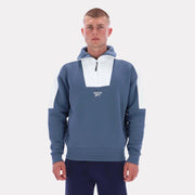 Sweat-shirt à fermeture éclair quart de tour rétro Reebok pour homme, Reebok Classics App, bleu, taille standard