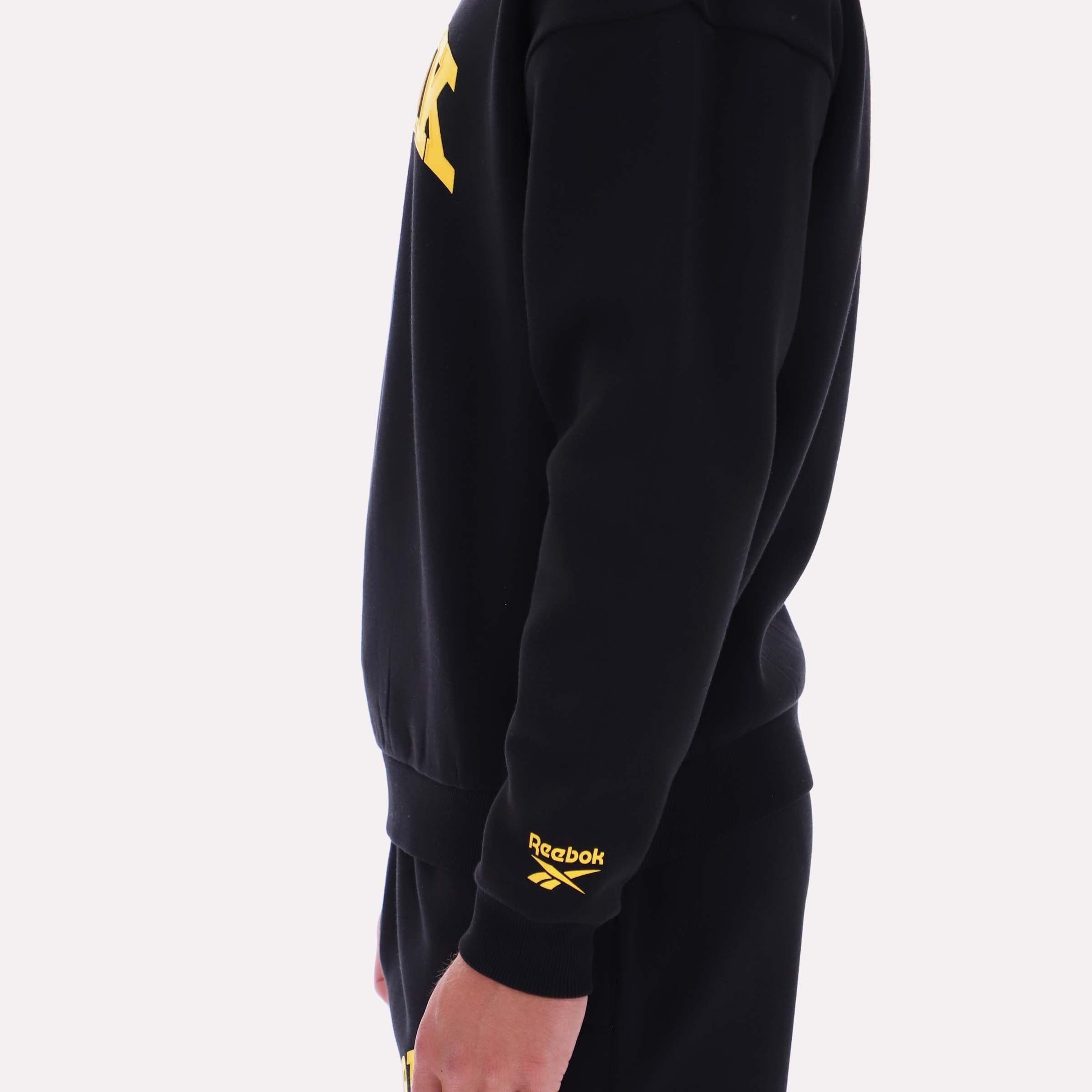 Reebok Men's Cottle Sweatshirt  In Black REG