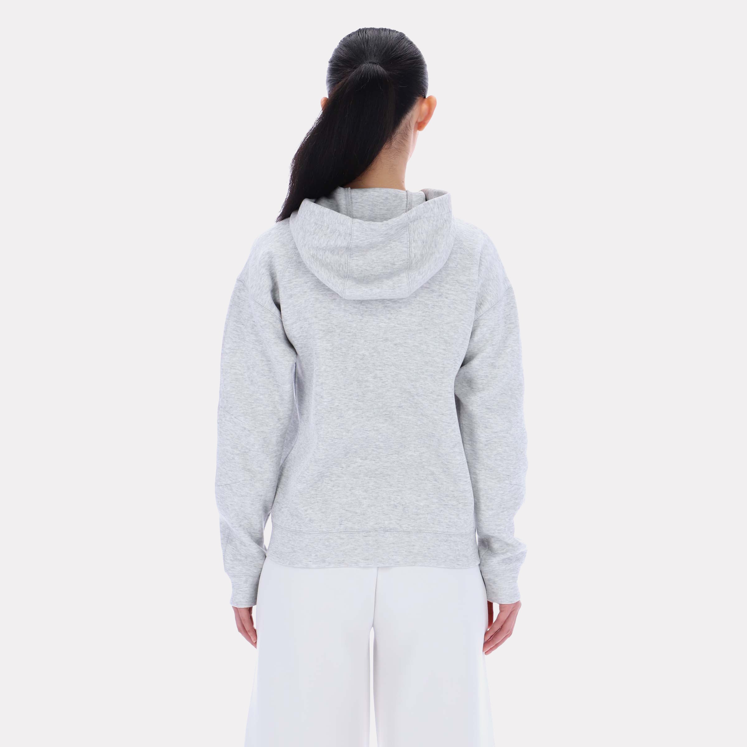 Reebok Women's Zip Through Hoody  In Silver REG