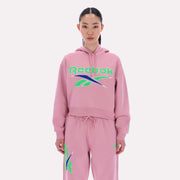 Reebok Women's Mary Boucle Hoody  In Dusty Rose REG