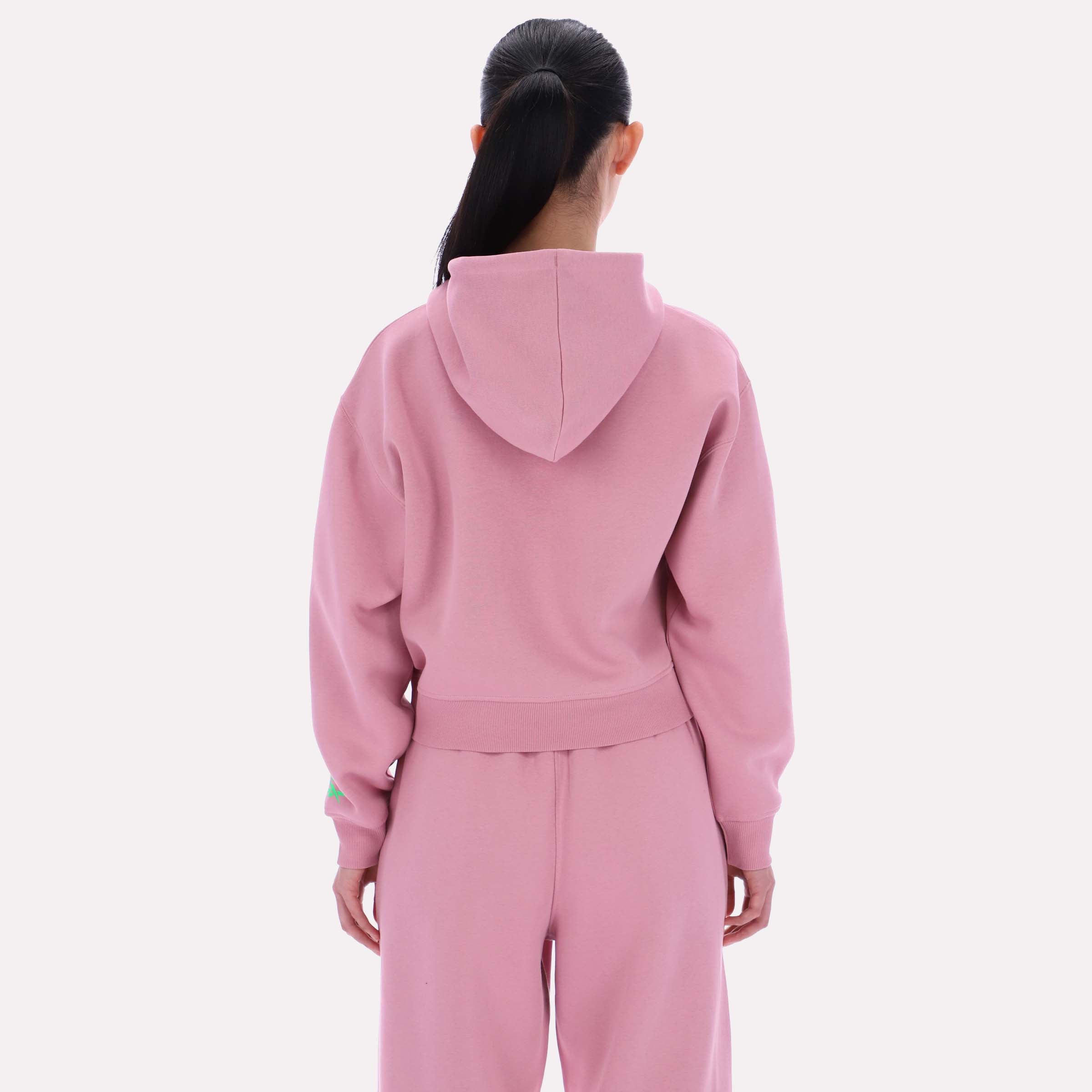 Reebok Women's Mary Boucle Hoody  In Dusty Rose REG