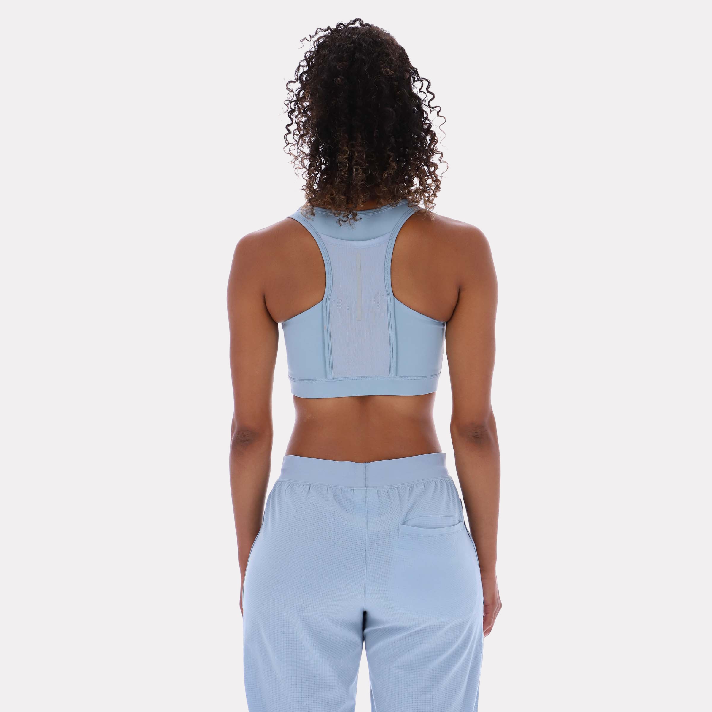 Reebok Women's Racerback Bra  In Leisure Blue REG