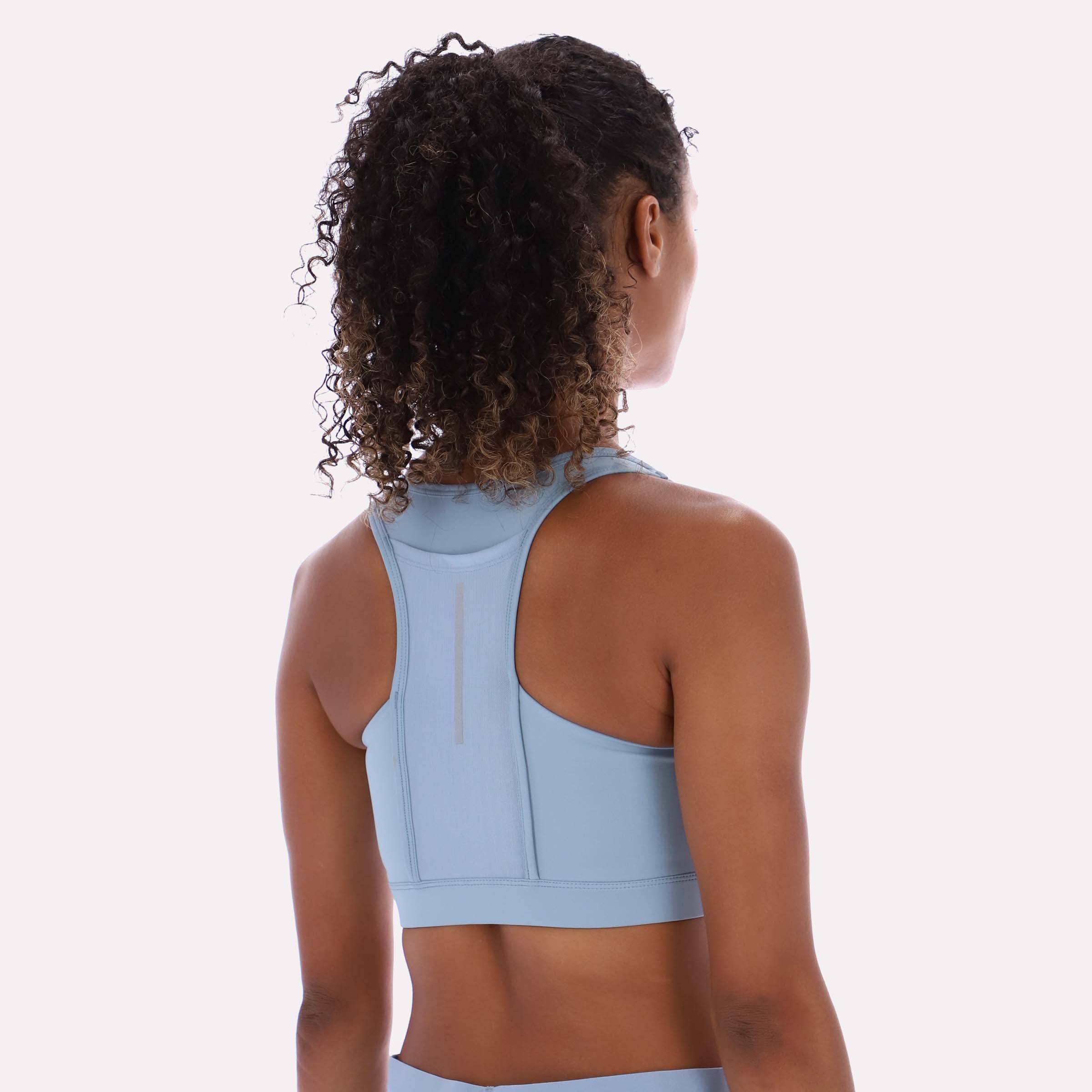 Reebok Women's Racerback Bra  In Leisure Blue REG