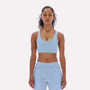 Reebok Women's Racerback Bra  In Leisure Blue REG