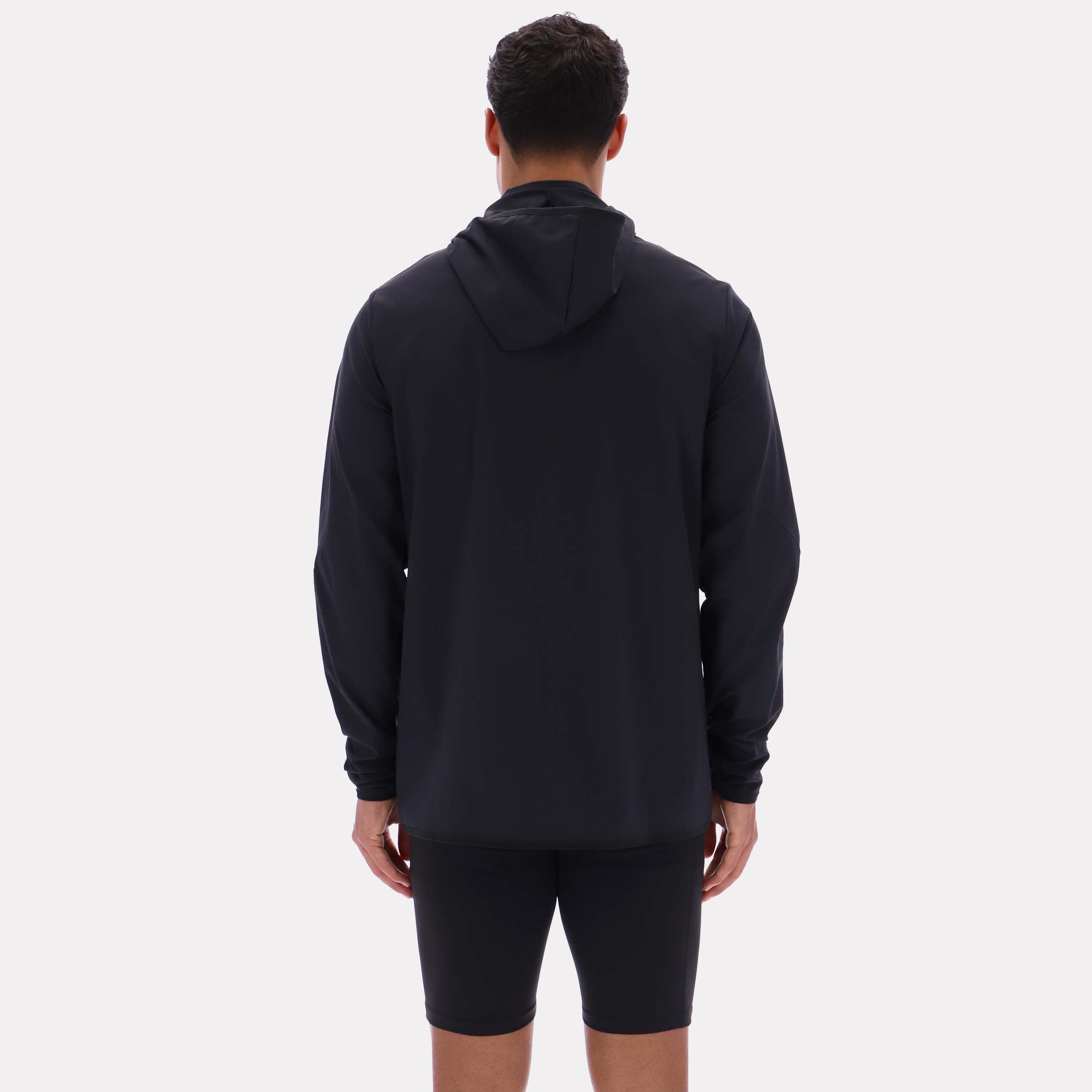 Reebok Men's Miles Running Jacket  In Black REG
