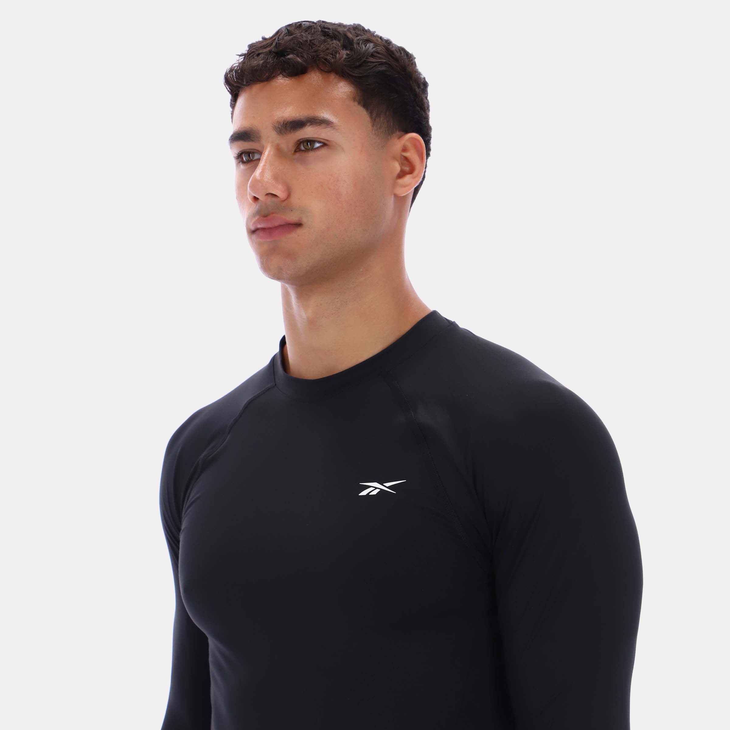 Reebok Men's Cobra Ls Muscle Tee  In Black REG