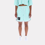Reebok Apparel  Women's Hooper Bb Short Reebok Training App Women Turquoise Reg