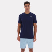 Reebok Apparel  Men's Jimmy Standard Fit Tee Reebok Training App Men Blue Reg