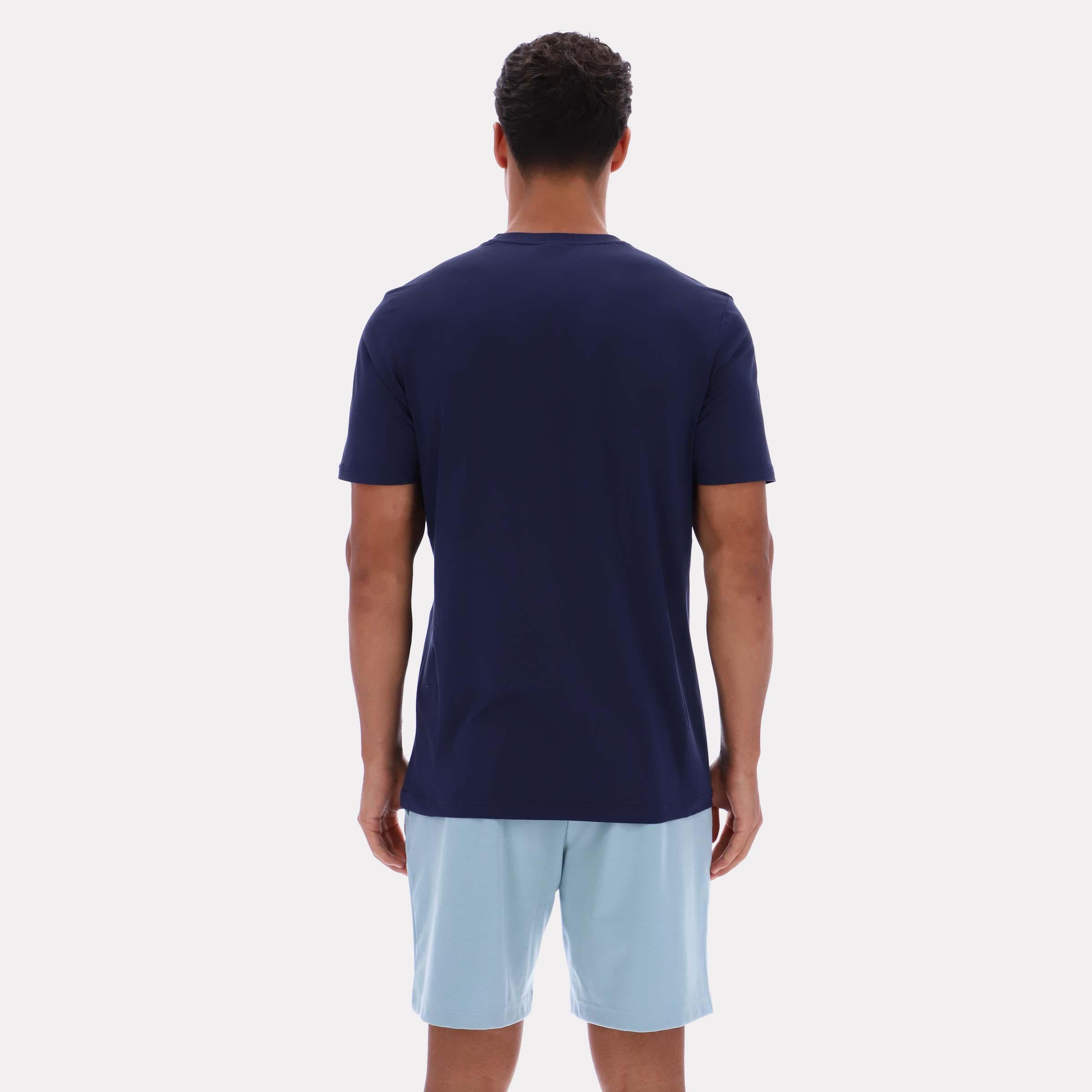 Reebok Apparel  Men's Jimmy Standard Fit Tee Reebok Training App Men Blue Reg