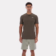 T-shirt Reebok Jimmy coupe standard pour homme, compatible avec l'application d'entraînement Reebok (vert).