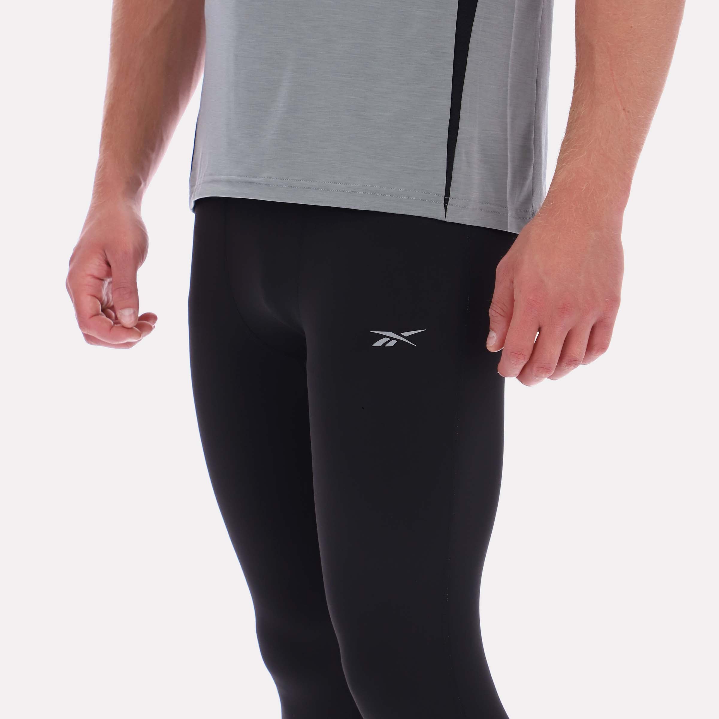 Reebok Men's Porter Core Training Tights  In Black REG