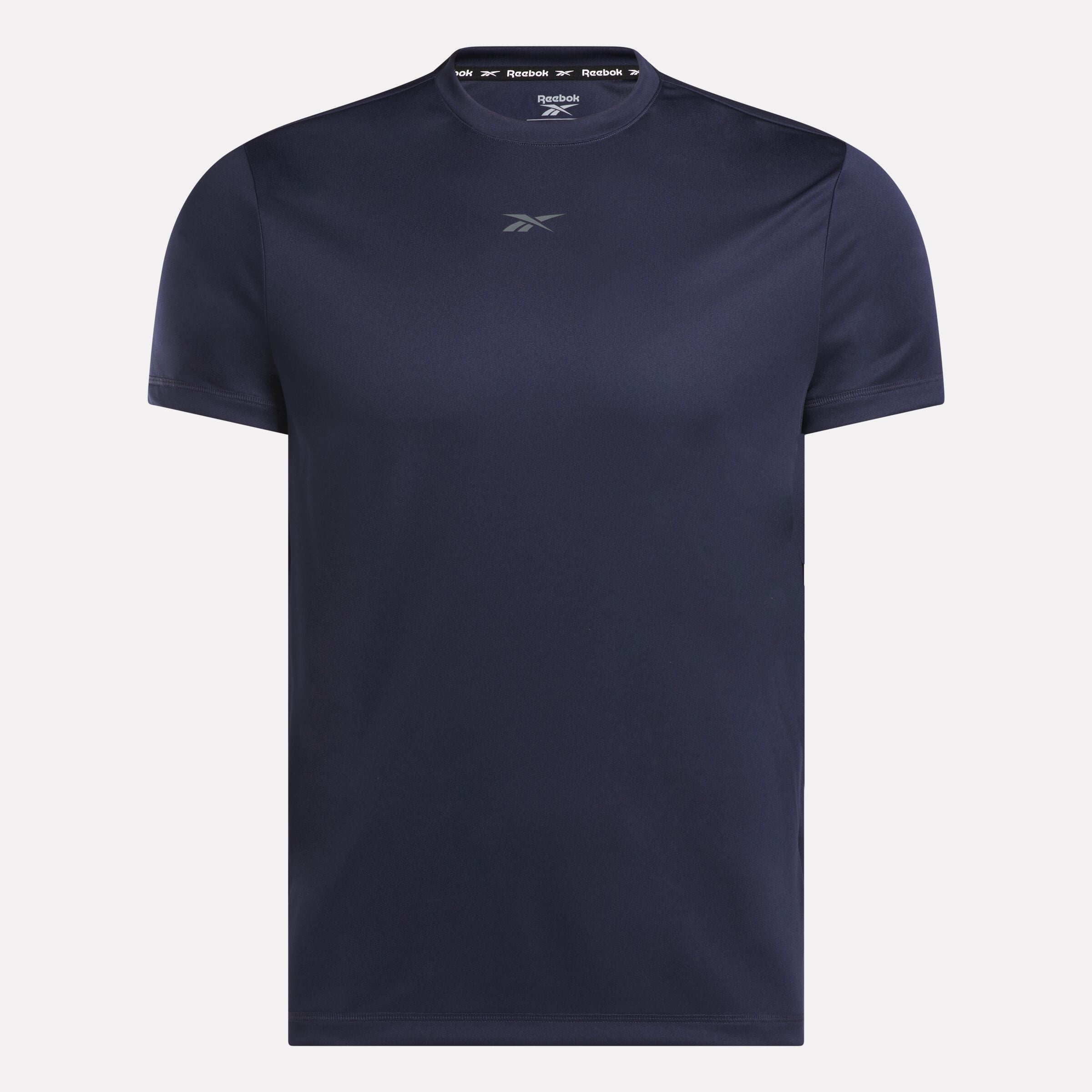 Reebok Men's Id Train Ss Tech Tee  In Navy REG