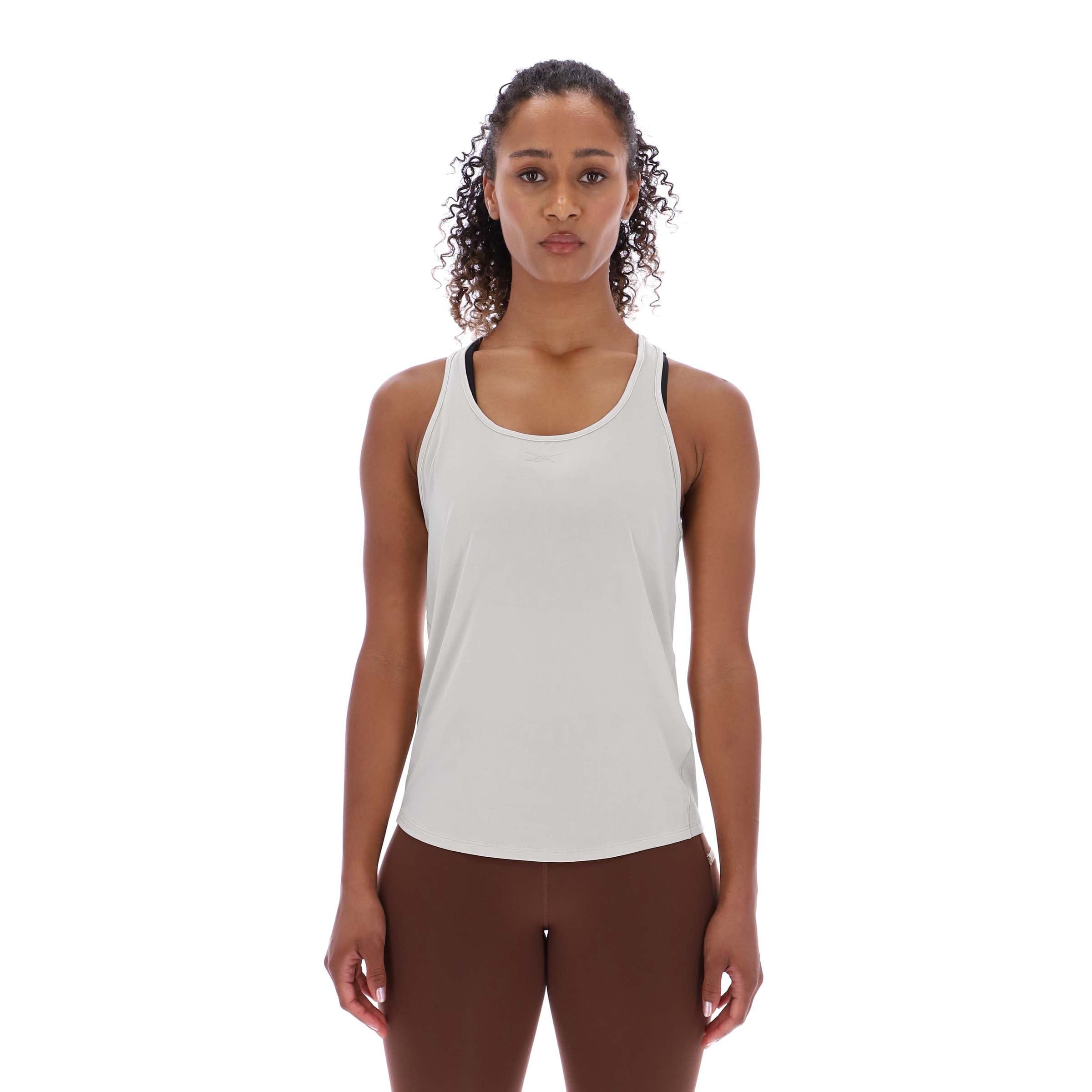 Reebok Women's Rbk Chill Athletic Tank  In Chalk REG