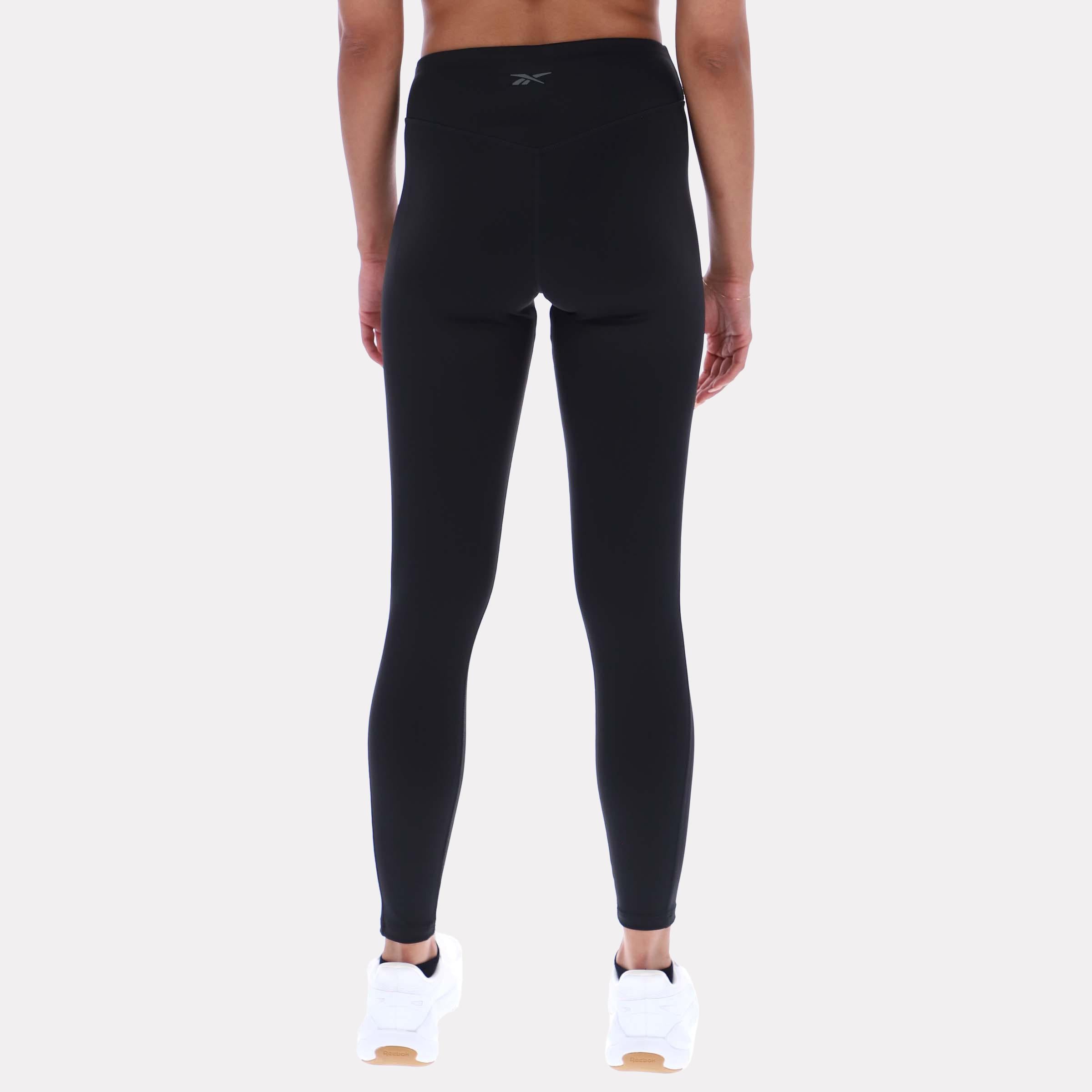 Collant Reebok Lux Contour pour femme, application d'entraînement Reebok, noir, standard