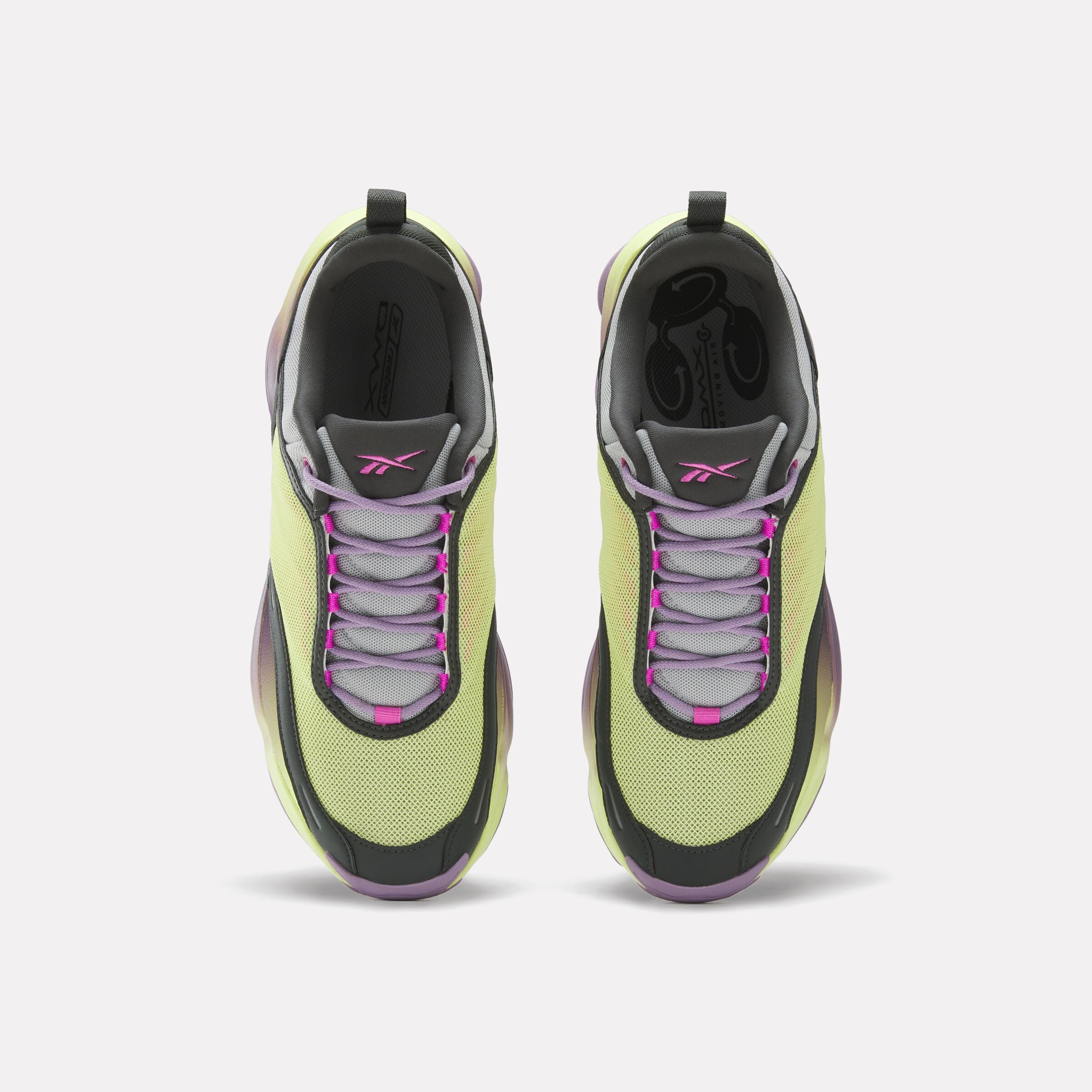 Reebok Unisex' Dmx Series 3000  In Sportcitrus/Blackberry/Grey M