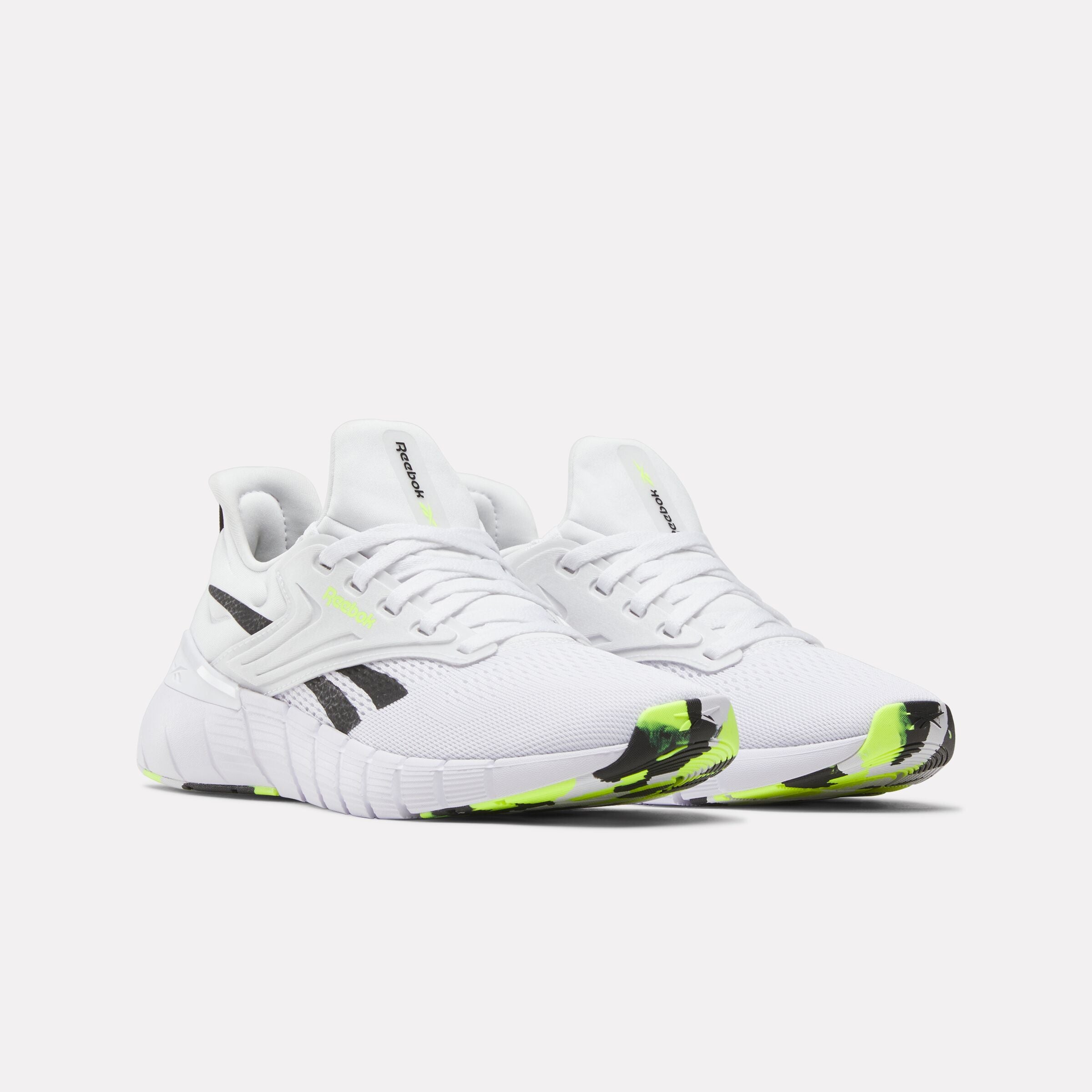 Reebok Women's Nano Gym  In White/Black/Digital M