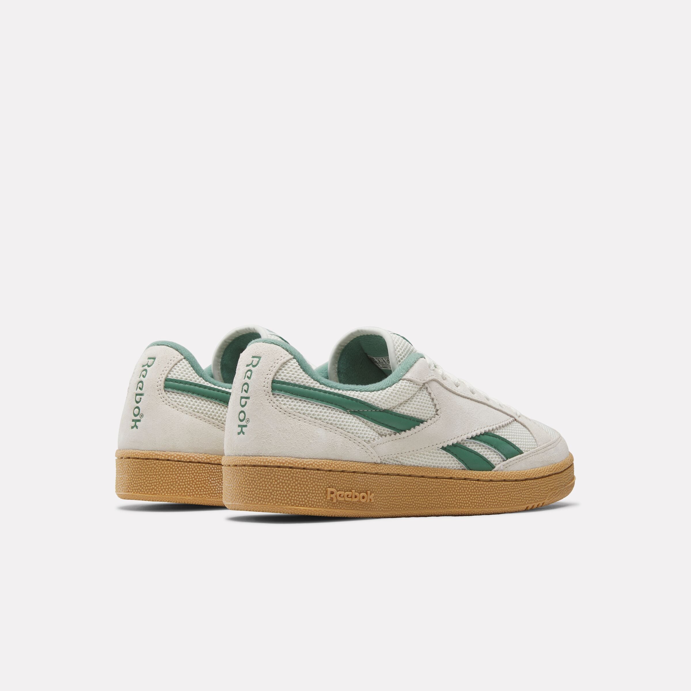 Reebok Unisex' Club C Grounds 70  In Vintagechalk/Fieldgreen M