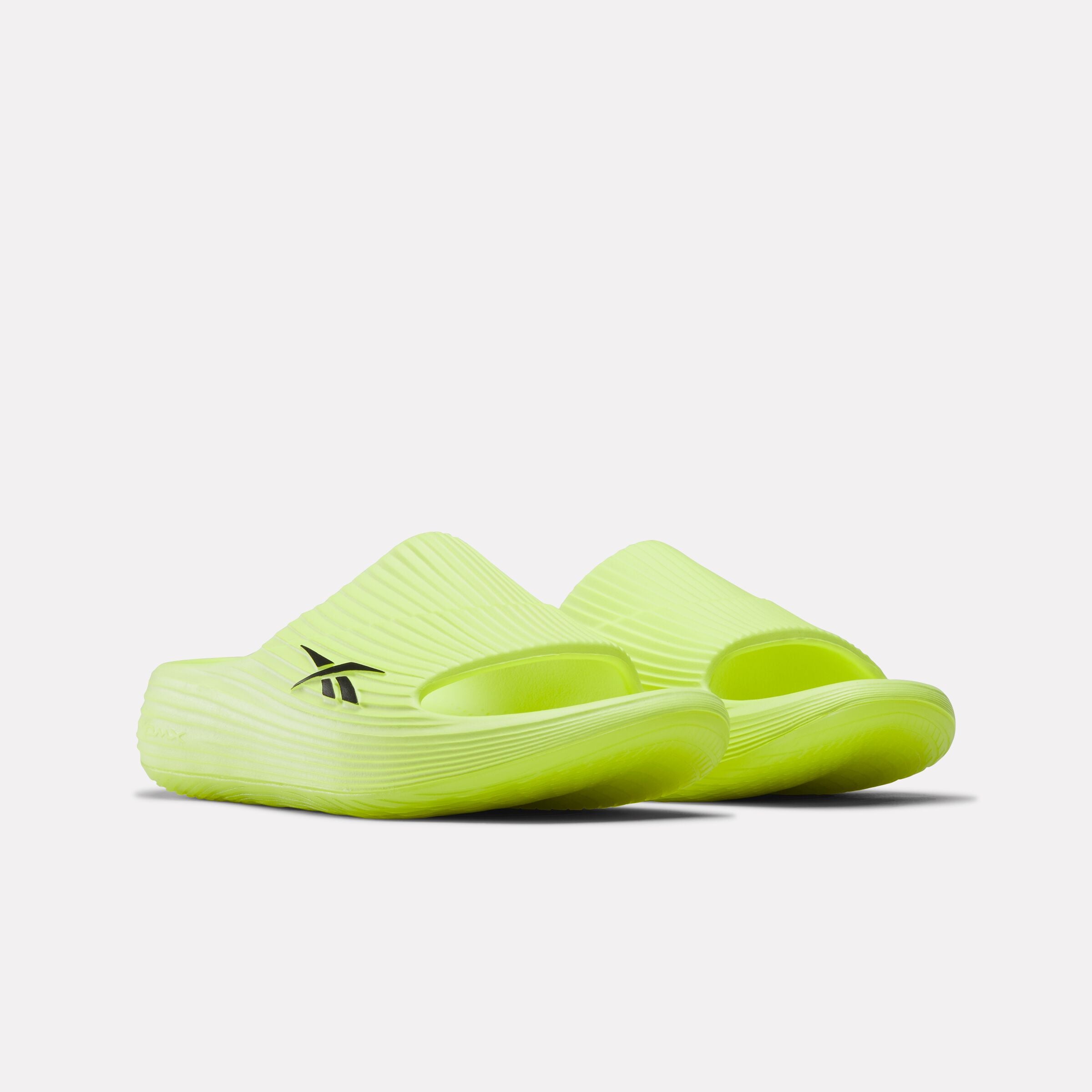Reebok Unisex' Dmx Recovery Slide  In Digital Lime Black M