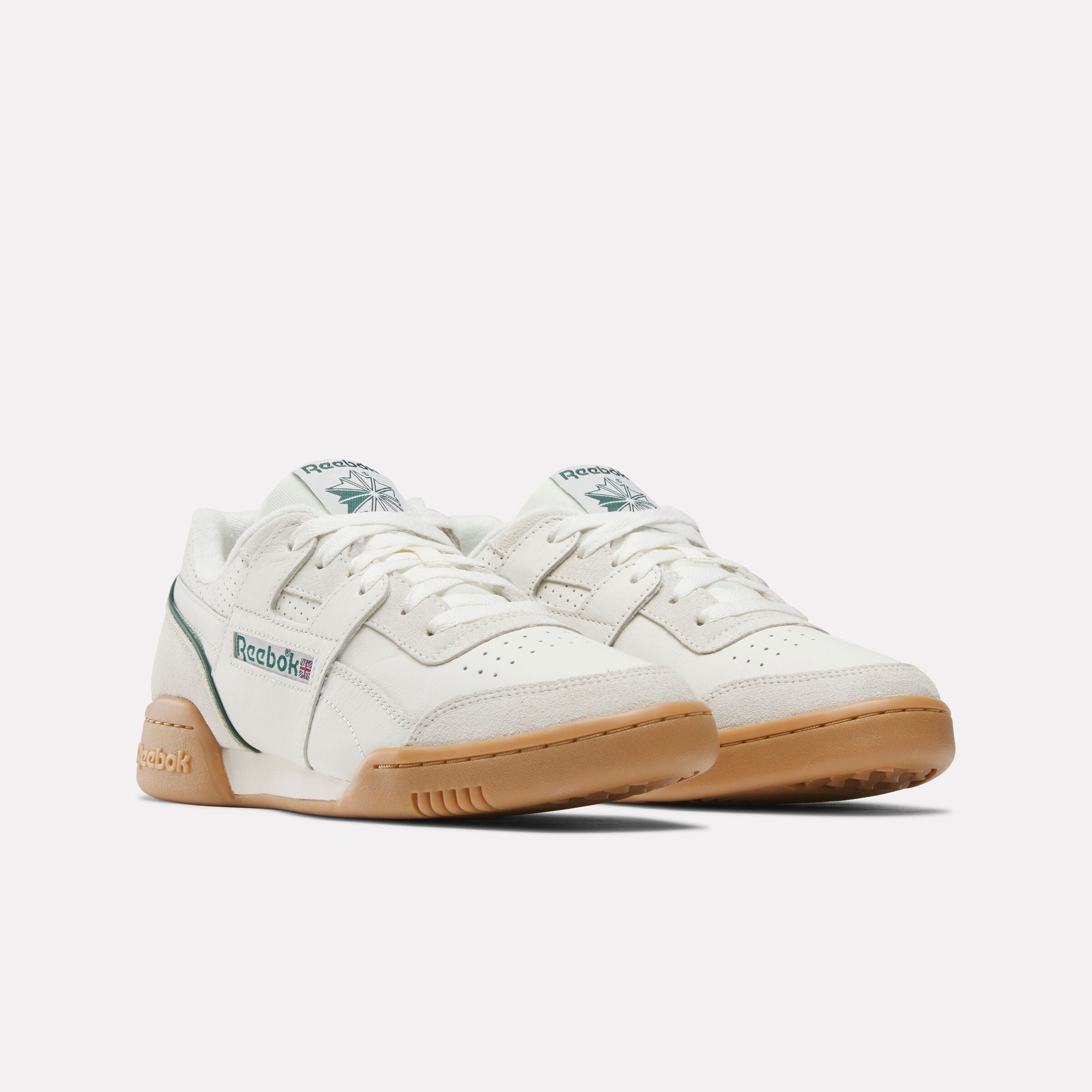 Reebok Unisex' Workout Plus  In Chalk/Darkgreen/Vintagechalk M