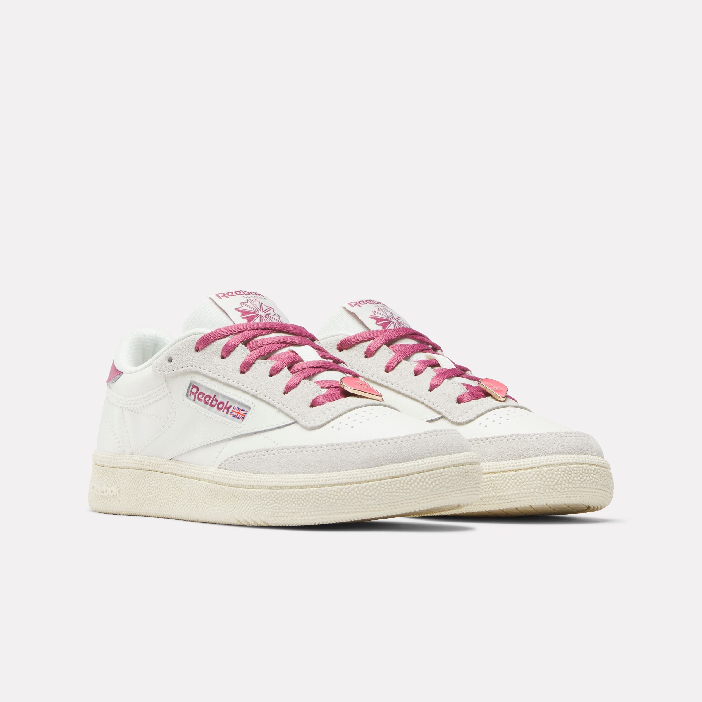 Reebok Girl's' Club C Junior  In Chalk/ M